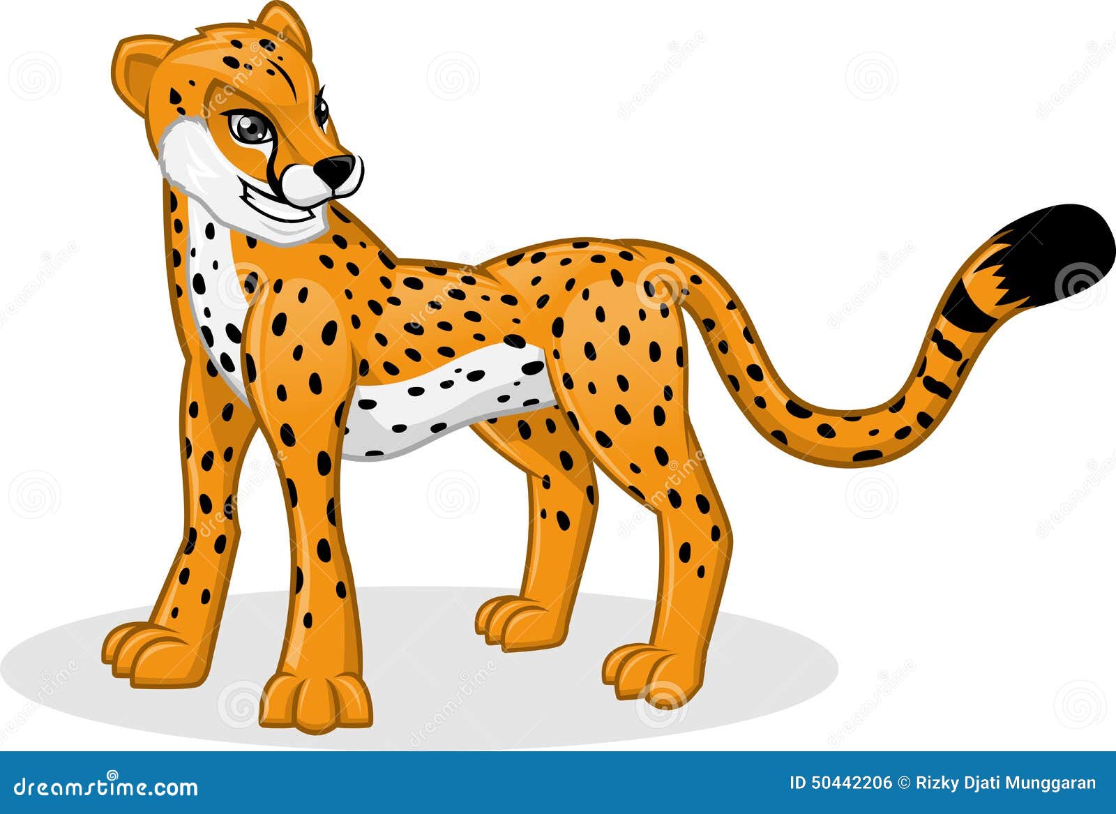 High Quality Cheetah Vector Cartoon Illustration Stock Vector -  Illustration of jaguar, character: 50442206