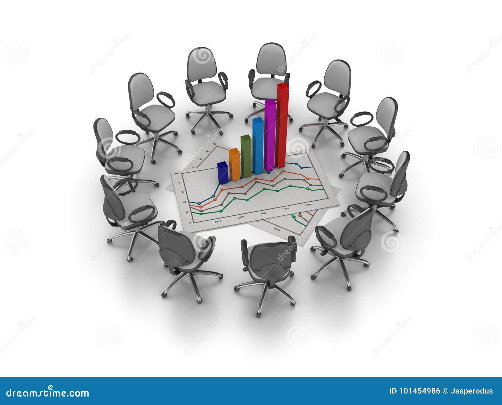 Office Chairs Meeting with Office Chairs Meeting with Growth Chart