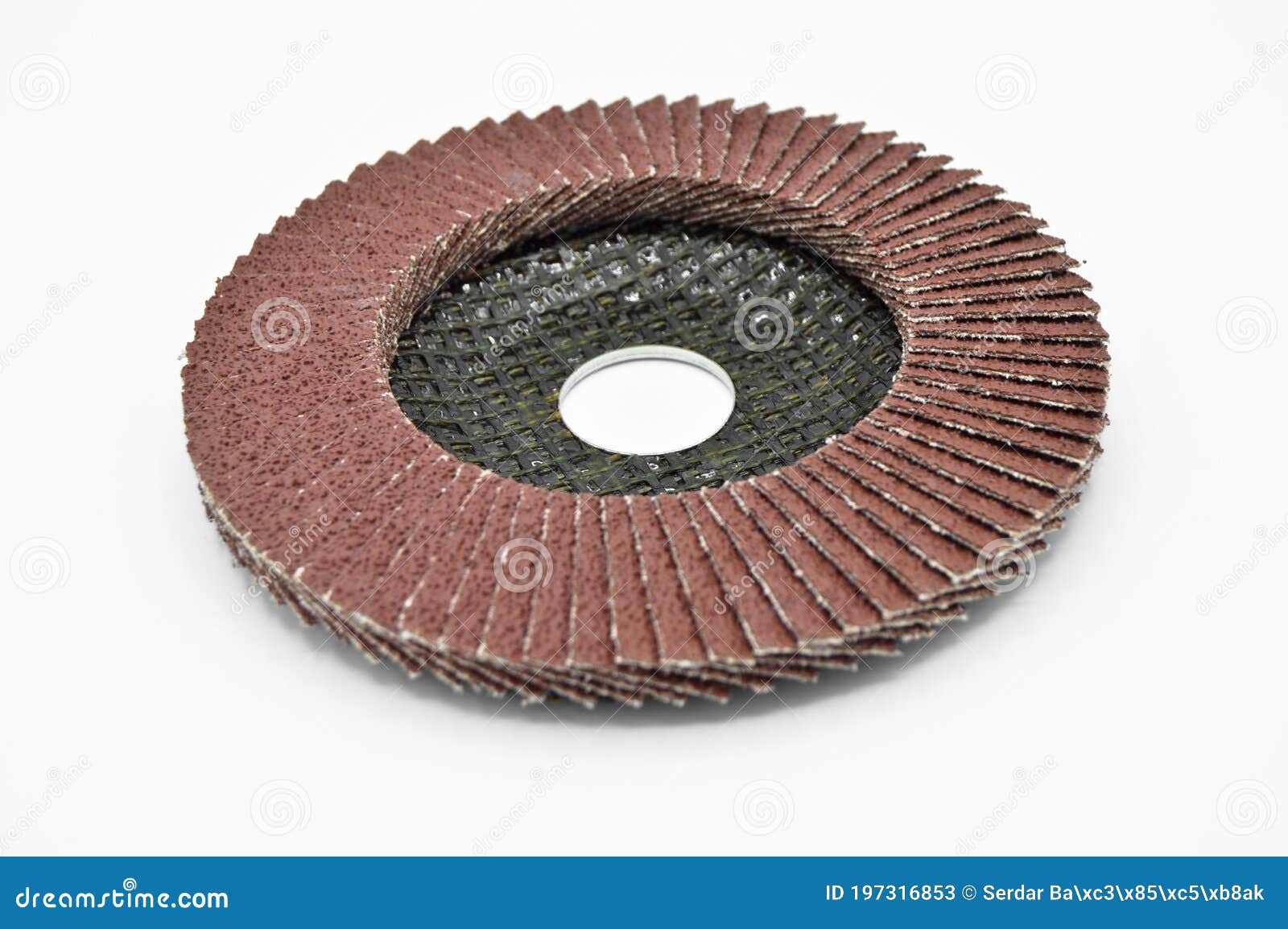 High Quality Flap Disc for Metal and Wood Applications Stock Image