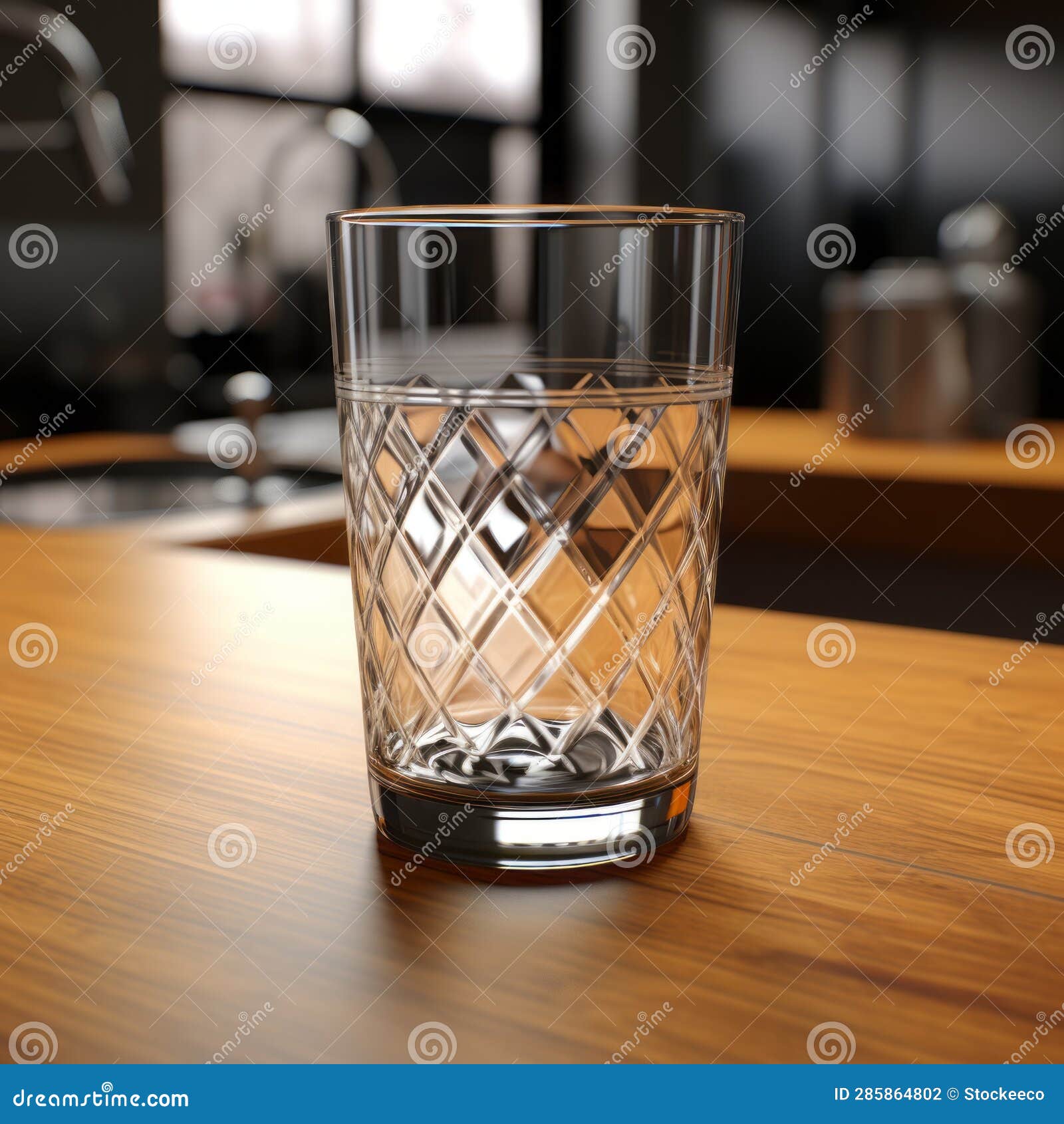 Highquality Glass Cup 3d Model with Ar Support Stock Illustration