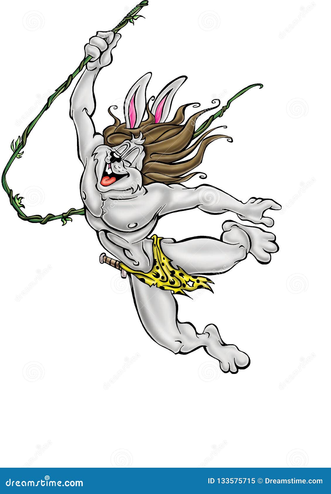 High Quality Illustration of Bunny Rabbit Tarzan Mascot, Cover, Background, Wallpaper Stock Illustration - Illustration of book, bunny: 133575715 High Quality Illustration of Bunny Rabbit Tarzan Mascot, Cover, Background, Wallpaper Stock Illustration - Illustration of book, bunny: 133575715