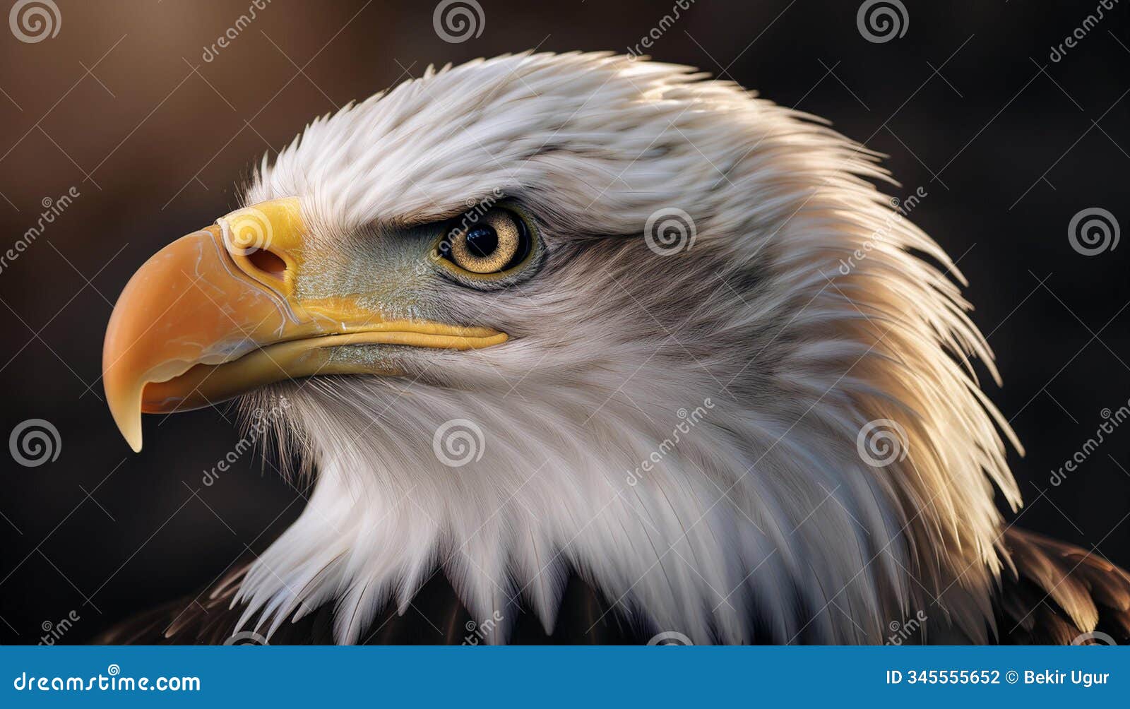 high resolution bald eagle portrait