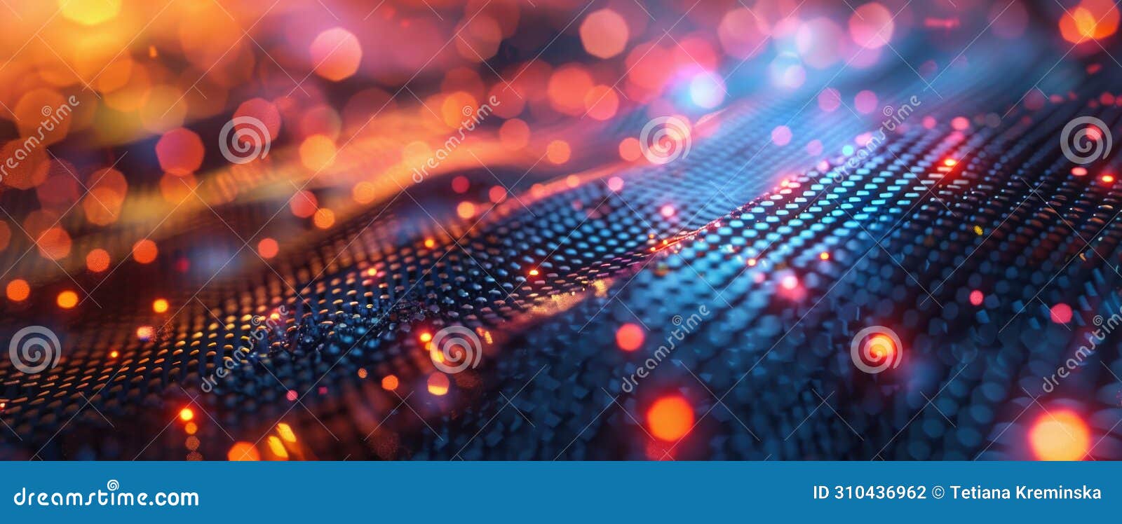 high-resolution image of a photonic metamaterial, emphasizing its potential in creating superlenses