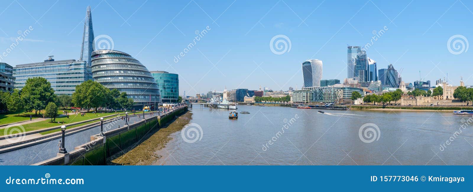 high resolution panoramic view of london