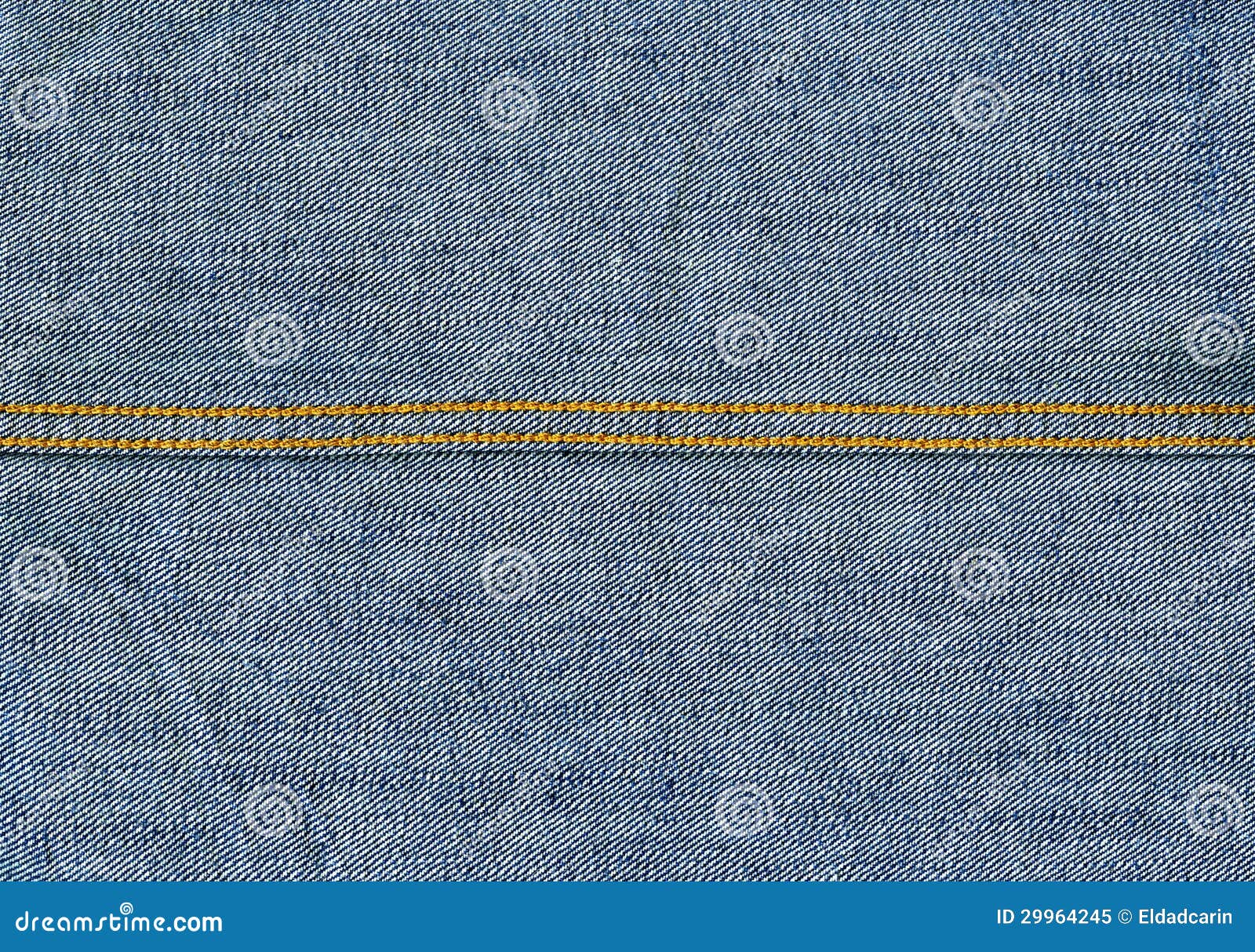 Denim Fabric Texture - Light Blue with Seams Stock Image - Image of ...
