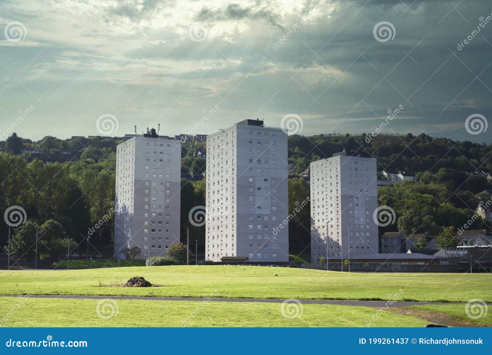 Glasgow council estate