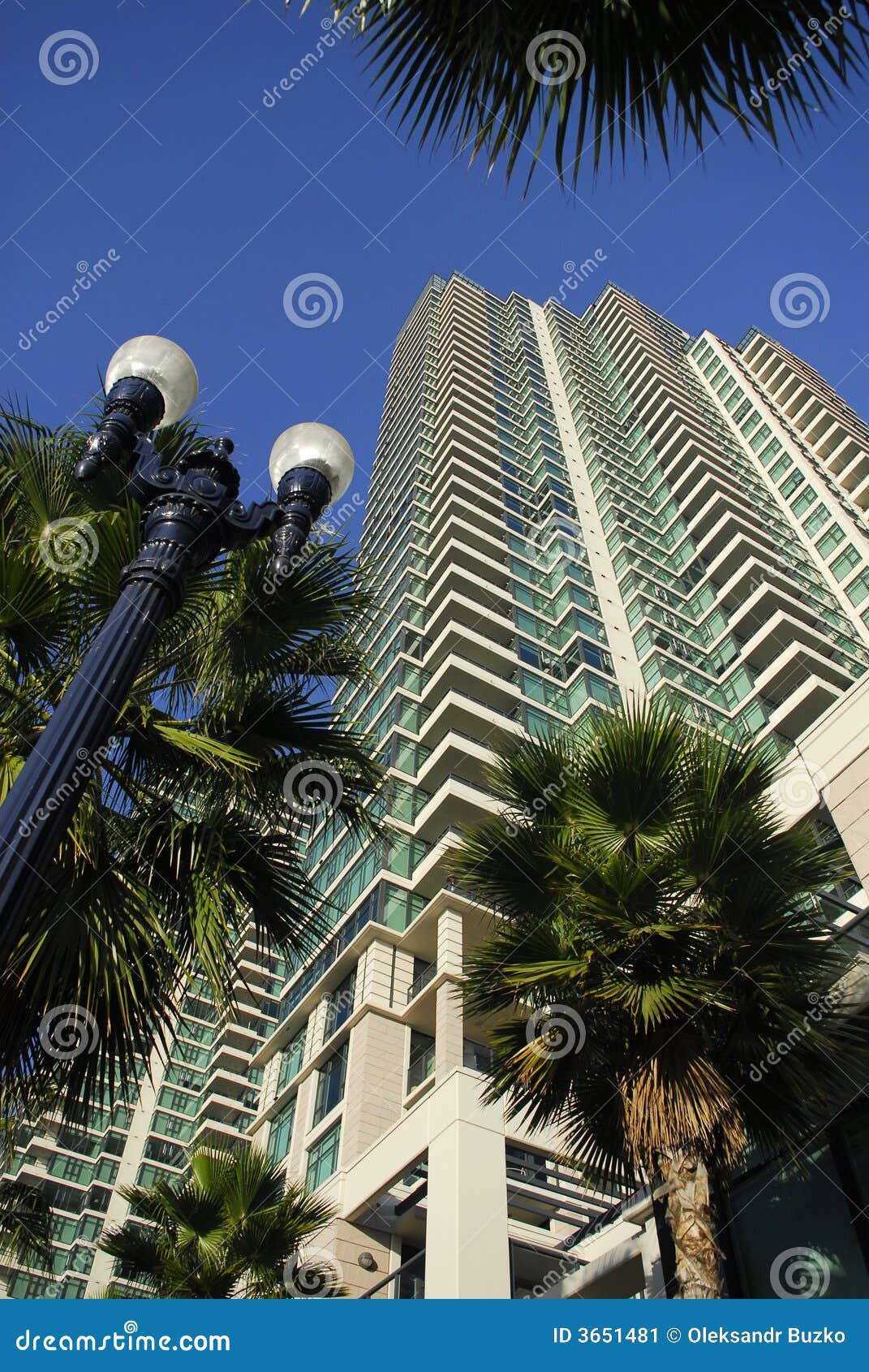 High Rise Residential Tower in San Diego Stock Image Image of modern