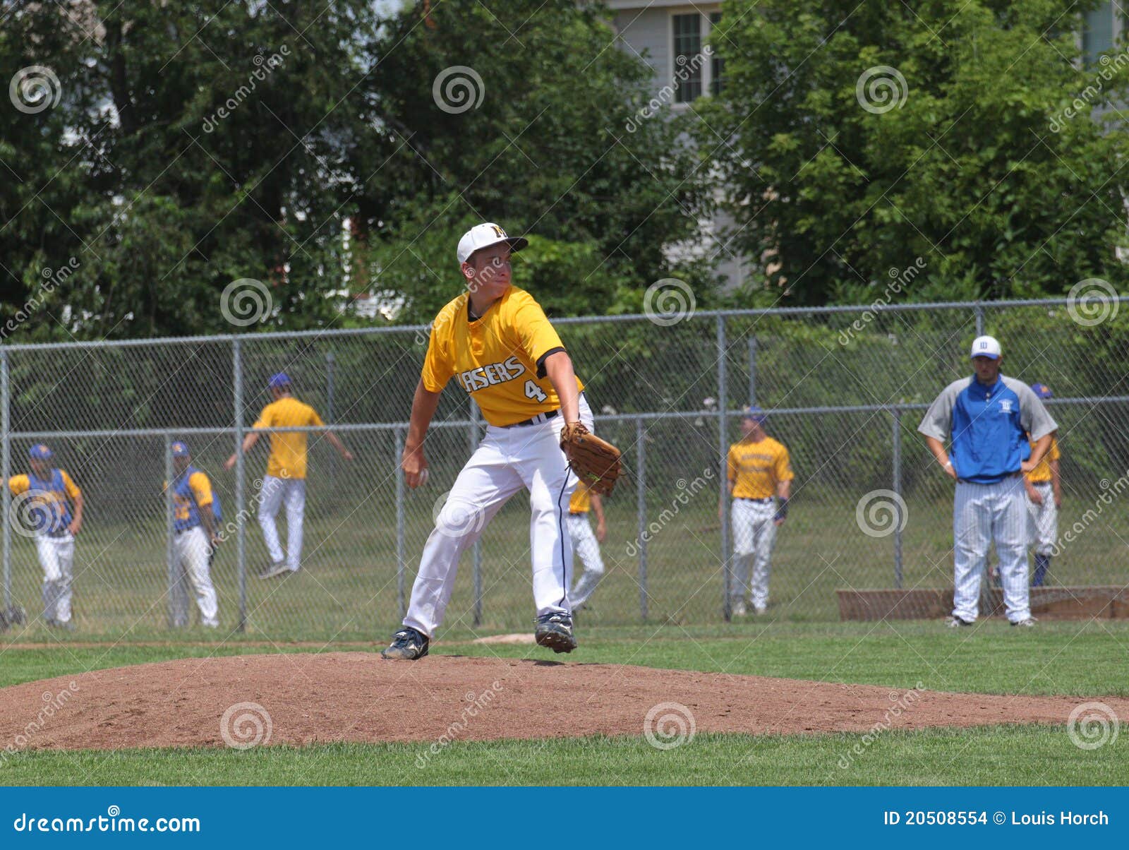 High School Baseball editorial stock image. Image of athlete 20508554