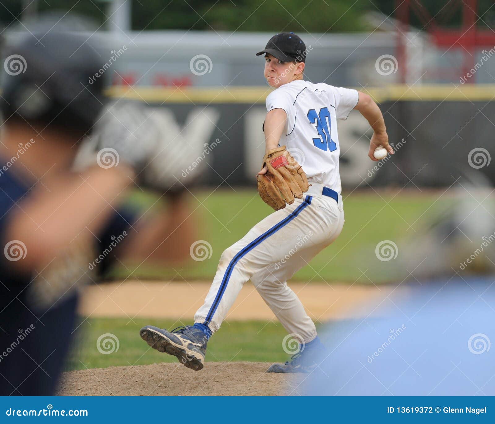 High School Baseball Pitcher Stock Photo Image of competition