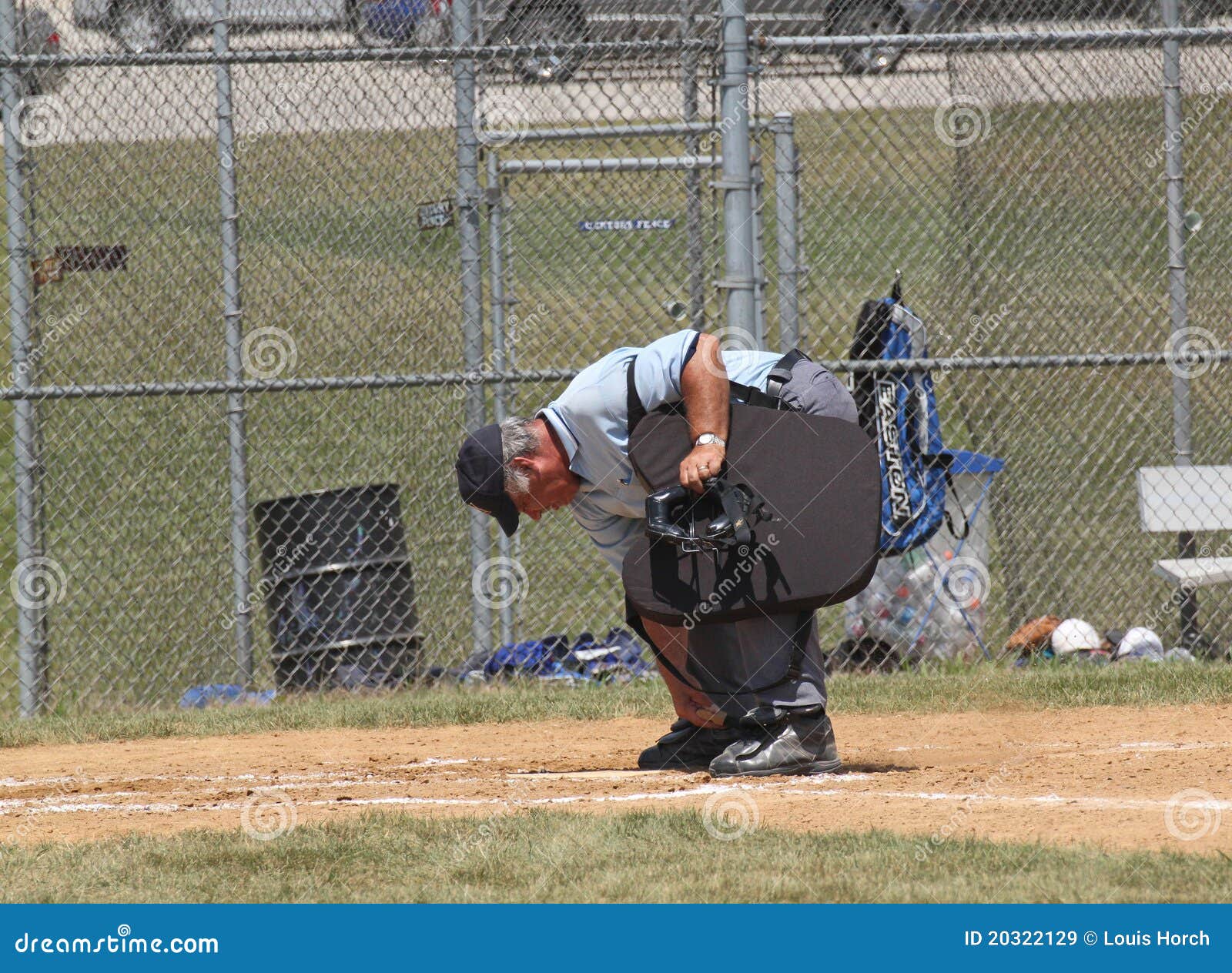 High School Baseball Umpire Editorial Stock Image Image of skill