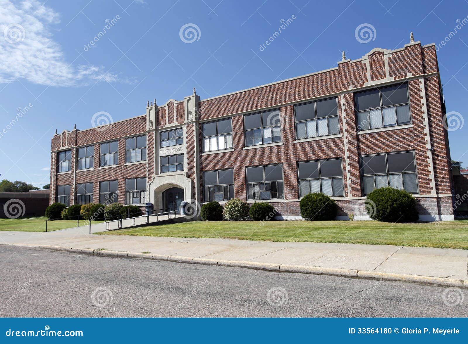 generic high school building
