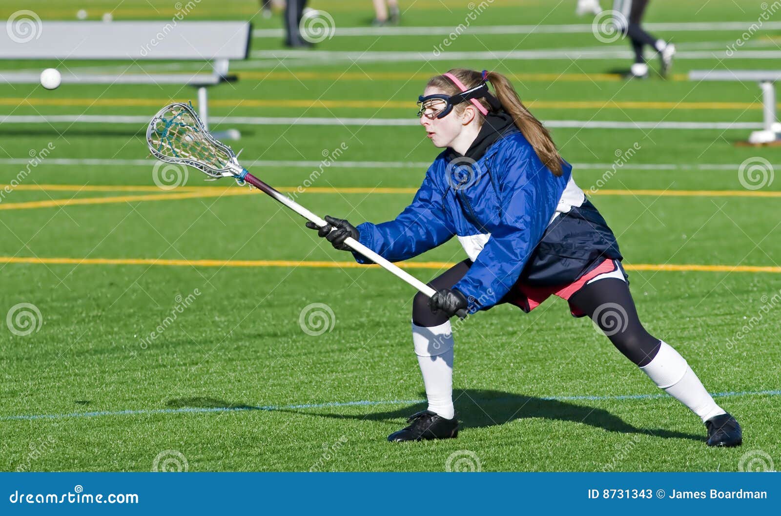 High School Girls Lacrosse Practice Stock Image Image of teen, game