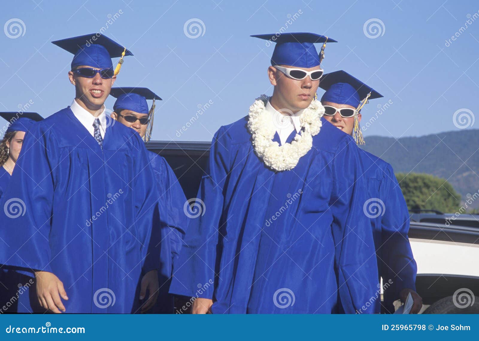 High School Graduates Wearing Sunglasses Editorial Stock Photo Image of color, education 25965798