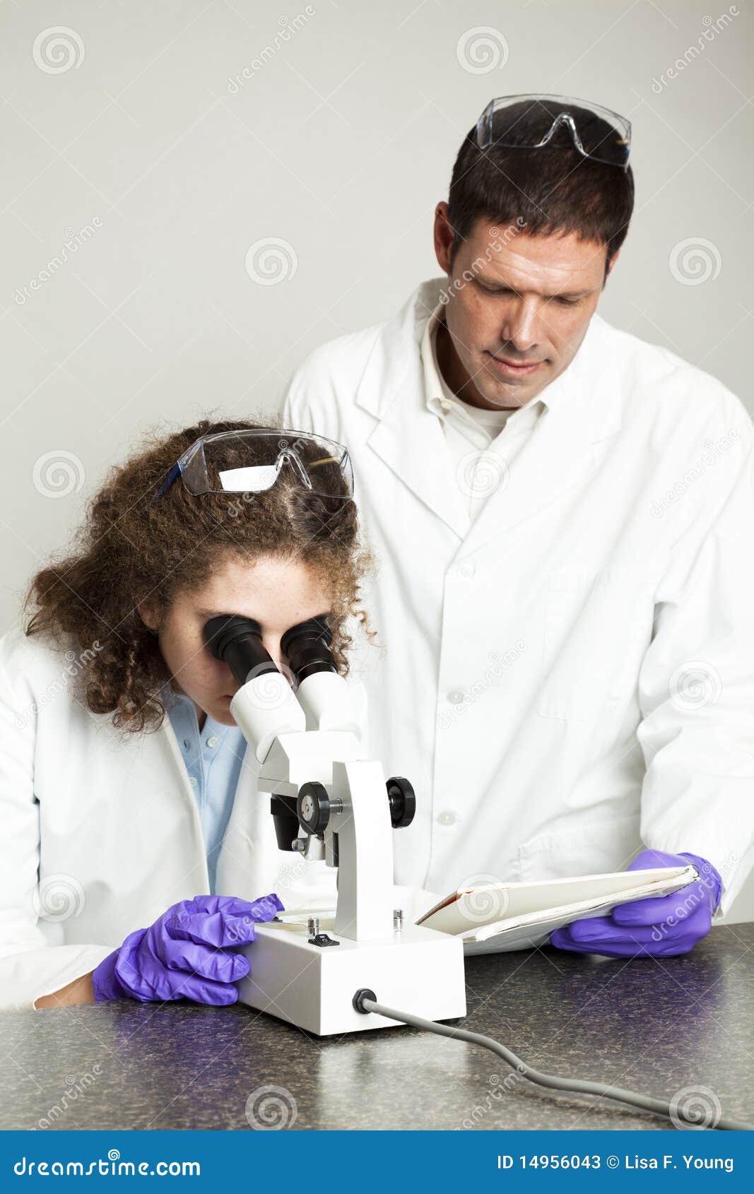 High School Science Lab stock image. Image of discovery 14956043