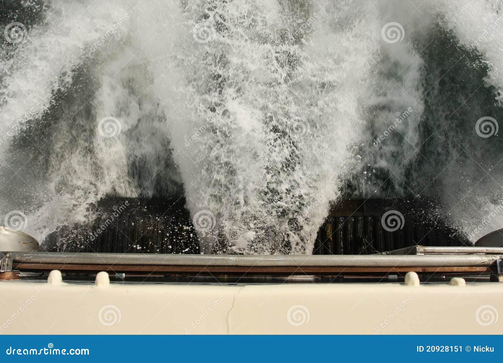 High speed boat water jet stock image. Image of abstract 20928151