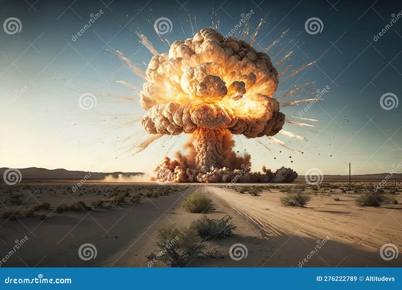 Highspeed Camera Captures Nuclear Bomb Explosion in Ultrahigh Definition, with Shockwaves and