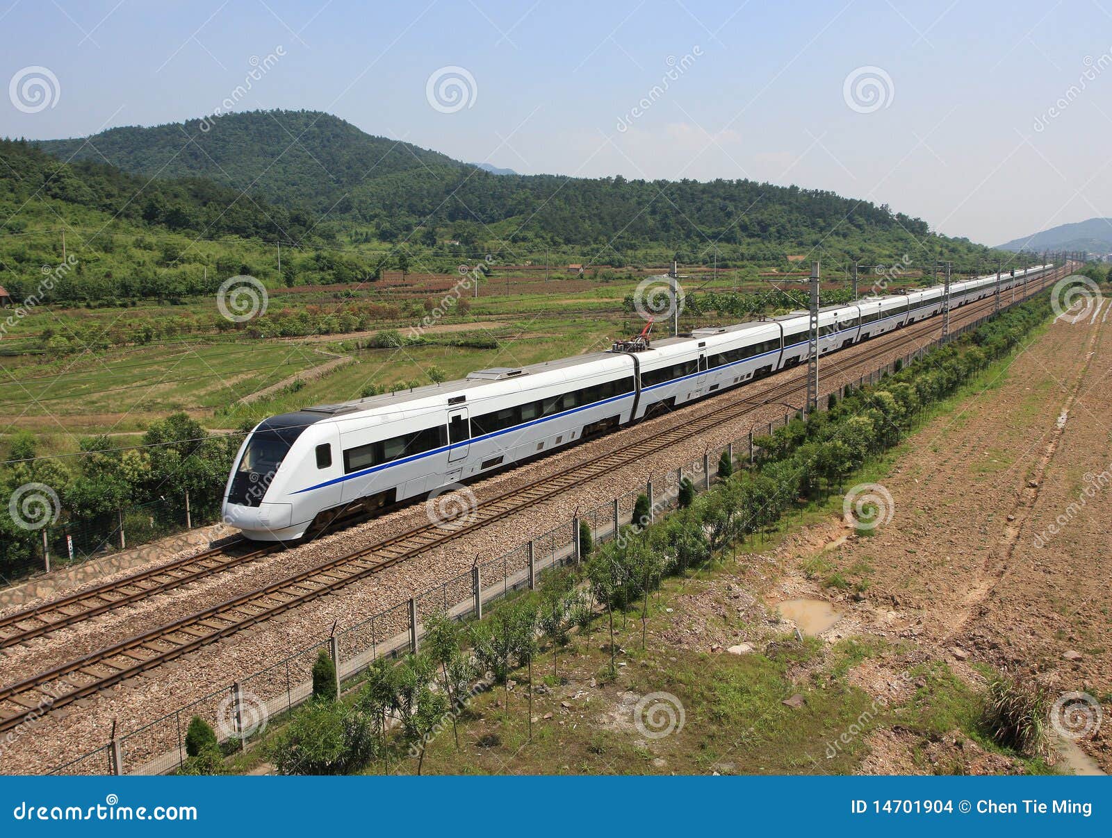 high-speed passenger train