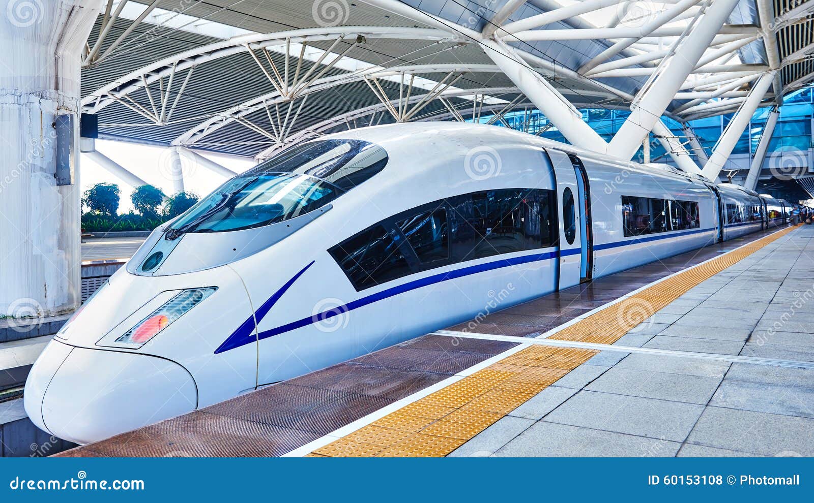 high speed train in china