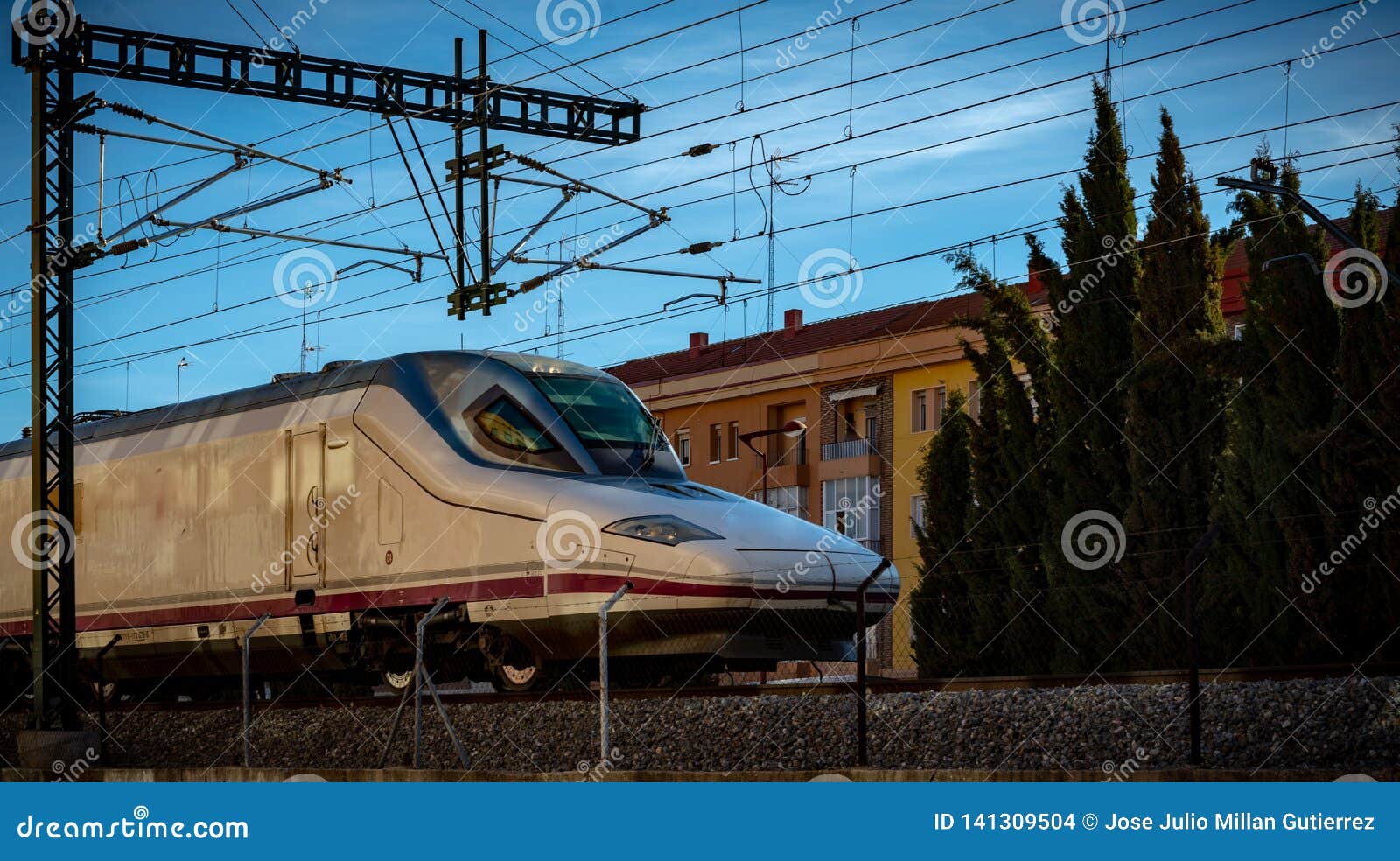 high speed train in spain