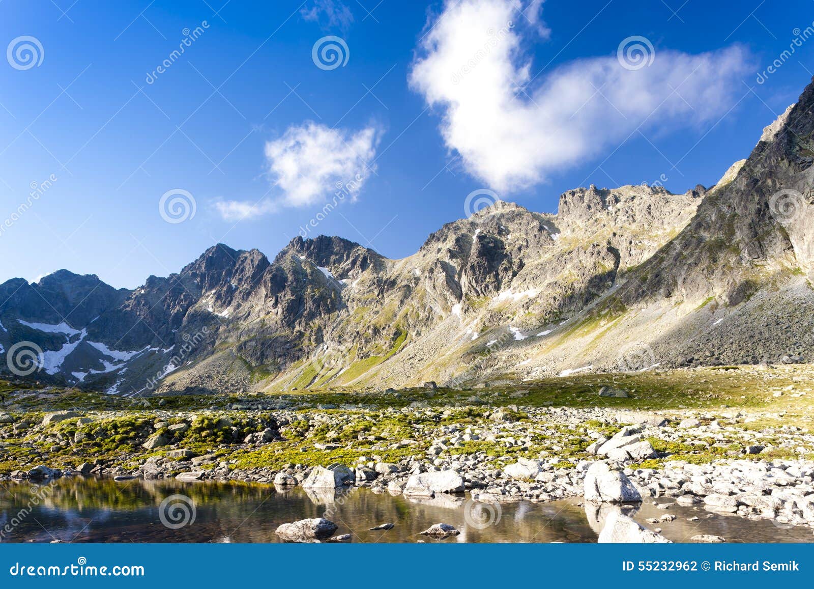 High Tatras, Slovakia. Mengusovska Valley, Vysoke Tatry (High Tatras), Slovakia