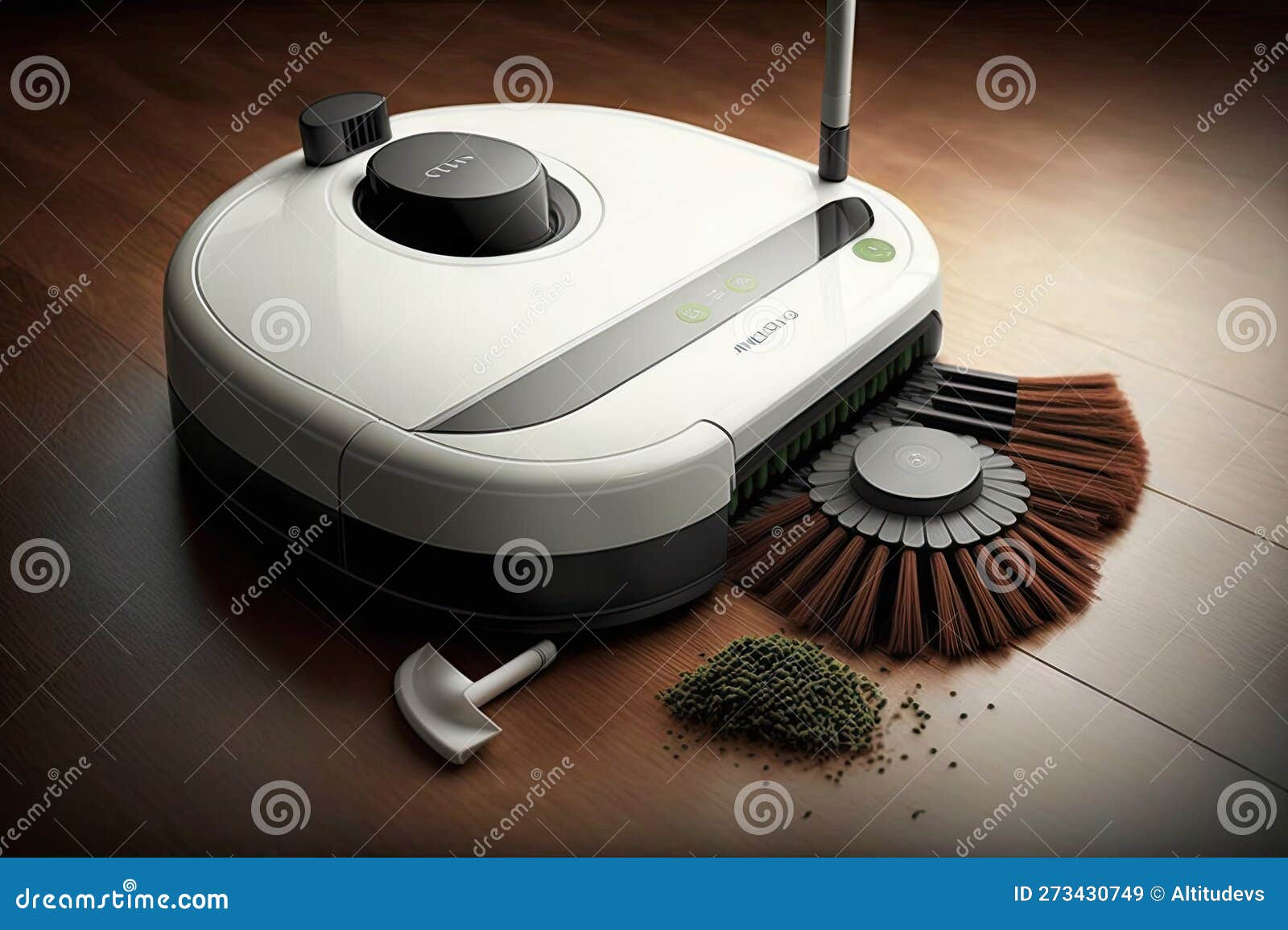 Hightech Android Robot Vacuum Cleaner with Various Accessories