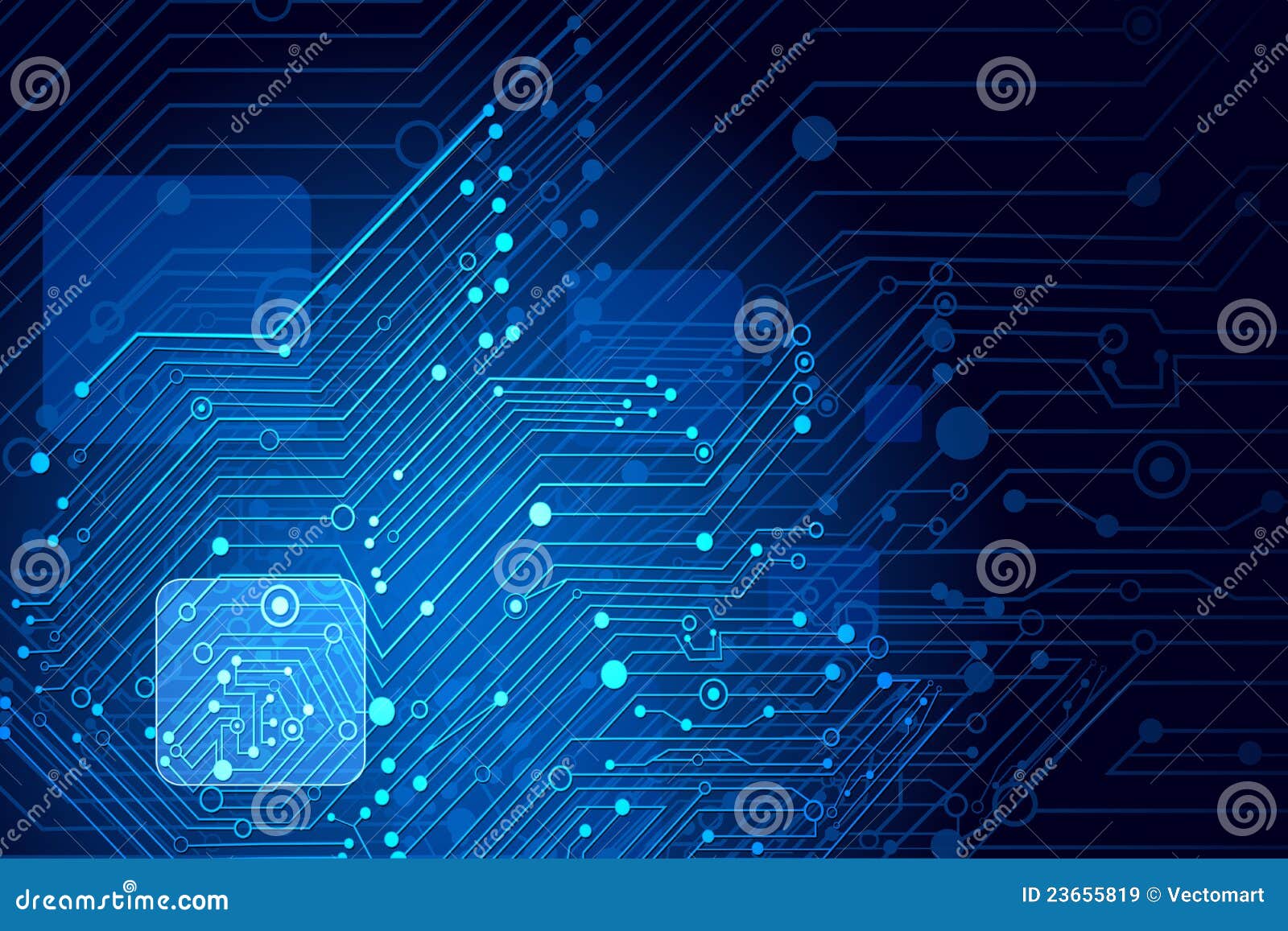 High Tech Background stock vector. Illustration of ... computer circuit diagram 