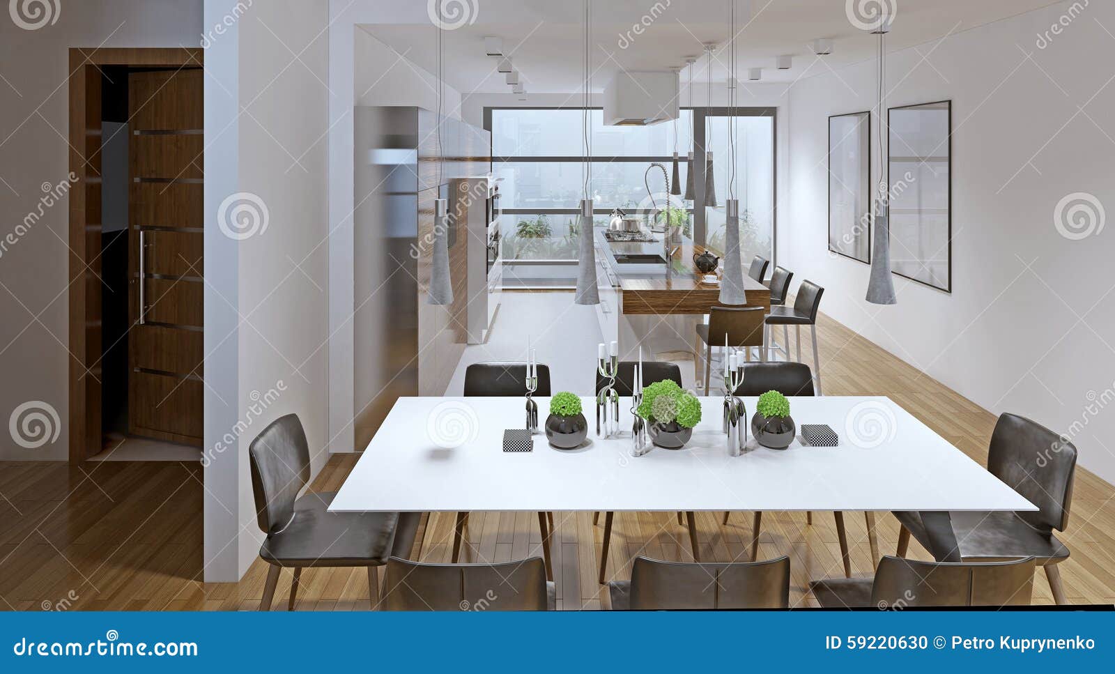 Hightech dining trend stock photo. Image of built, glossy 59220630