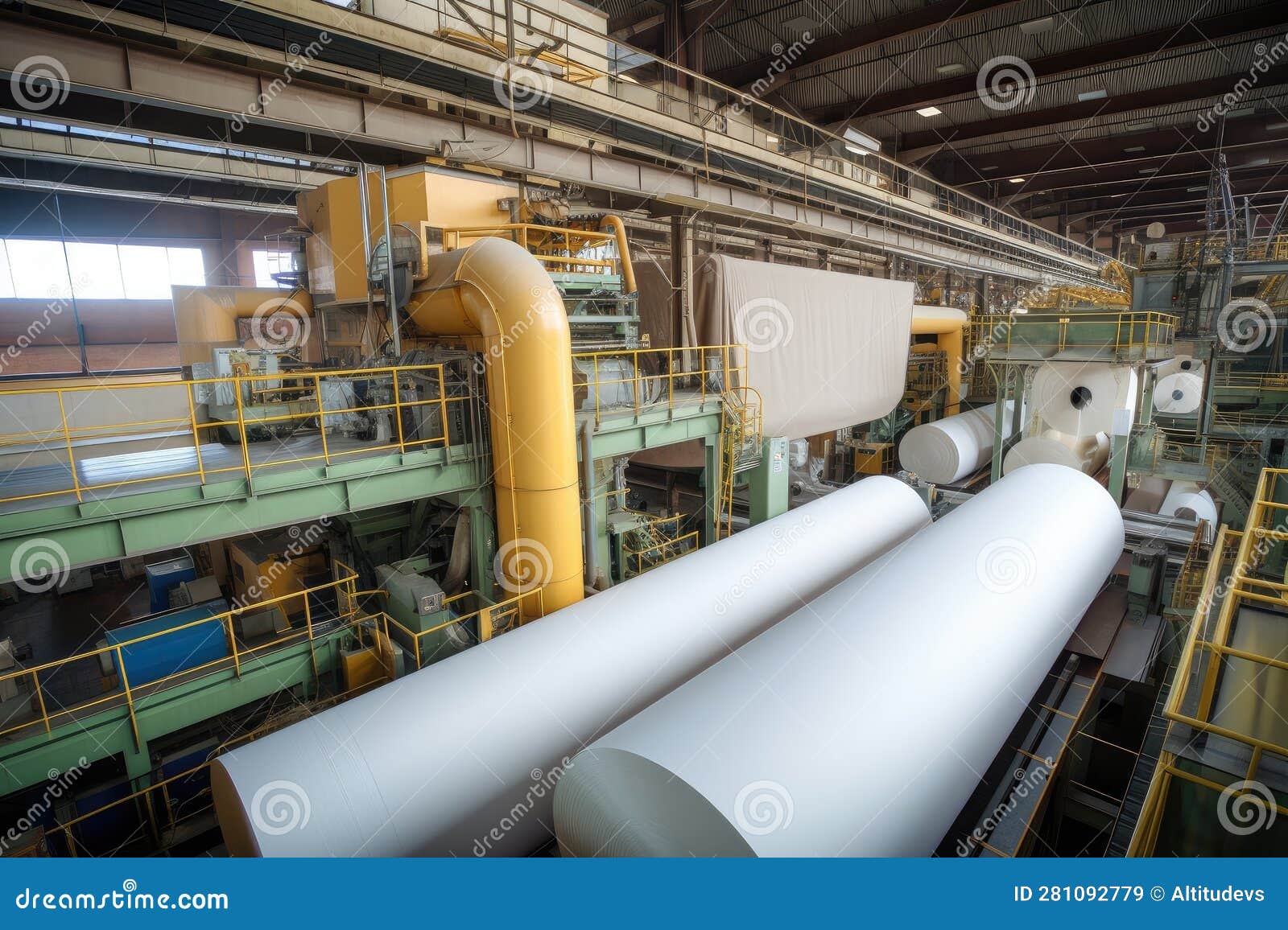 Hightech Pulp and Paper Mill, with Advanced Equipment and Technology