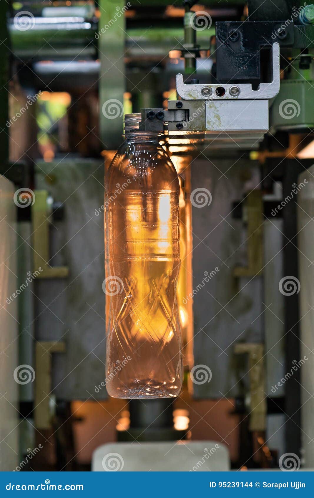 High Technology Plastic Bottle Manufacturing Industrial Stock Photo Image of environment