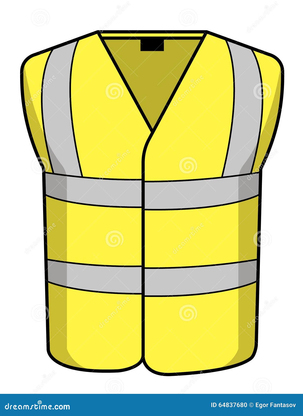 Construction Safety Vest Clip Art