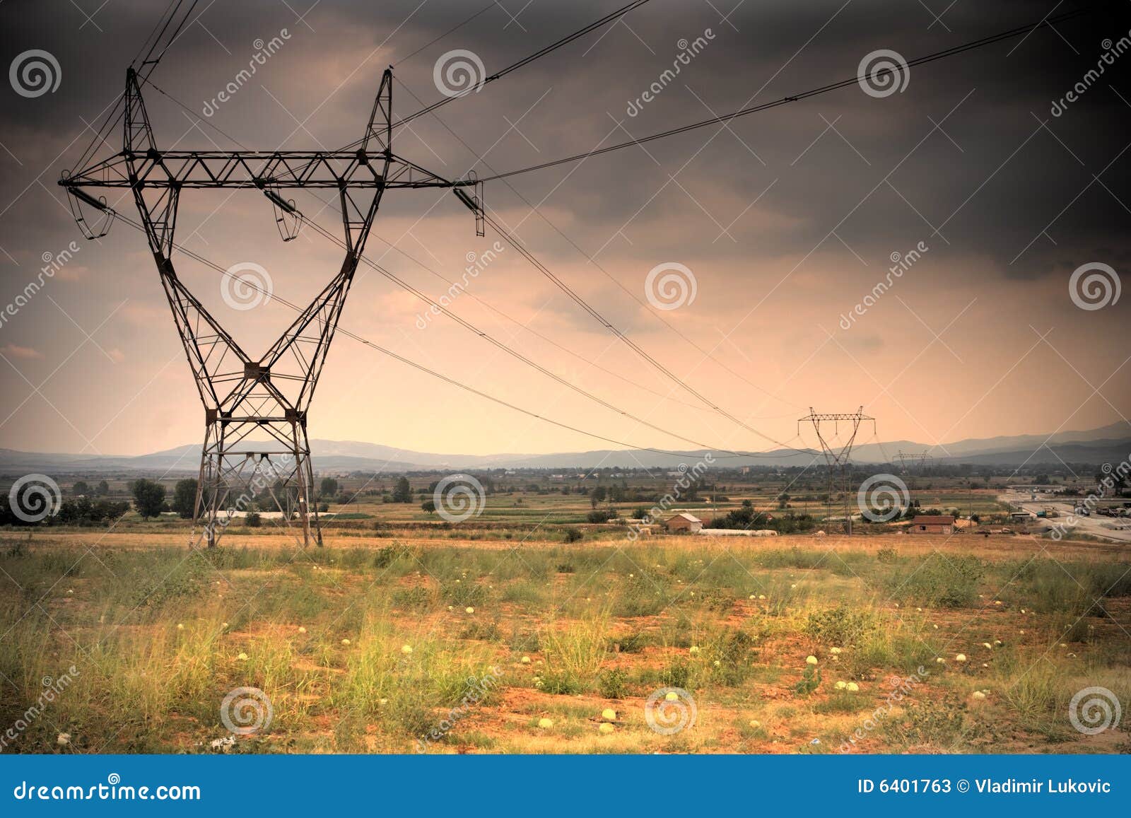 High voltage stock image. Image of architecture, metal - 6401763