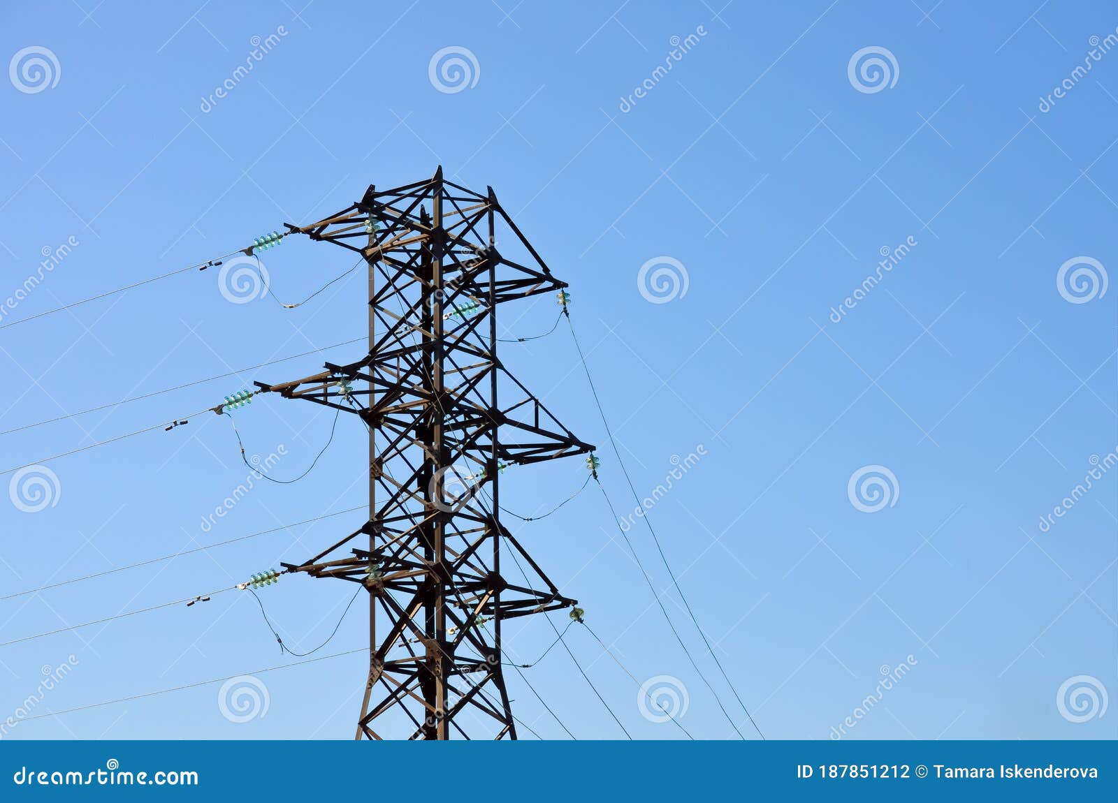 high voltage direct current hvdc power line economical large volumes over long distances