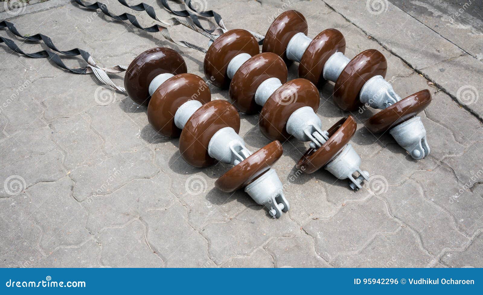 Ceramic Insulators On Converter Transformer Stock Image CartoonDealer