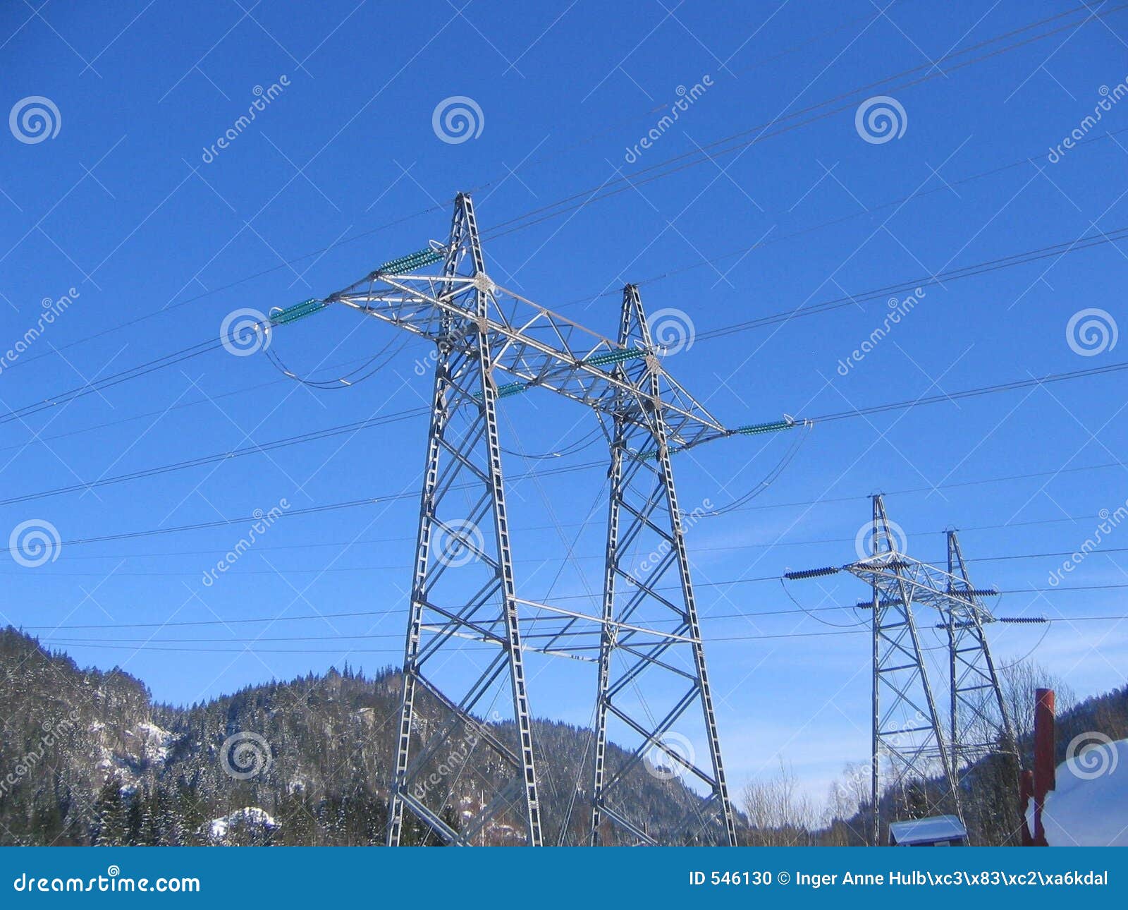 high voltage masts