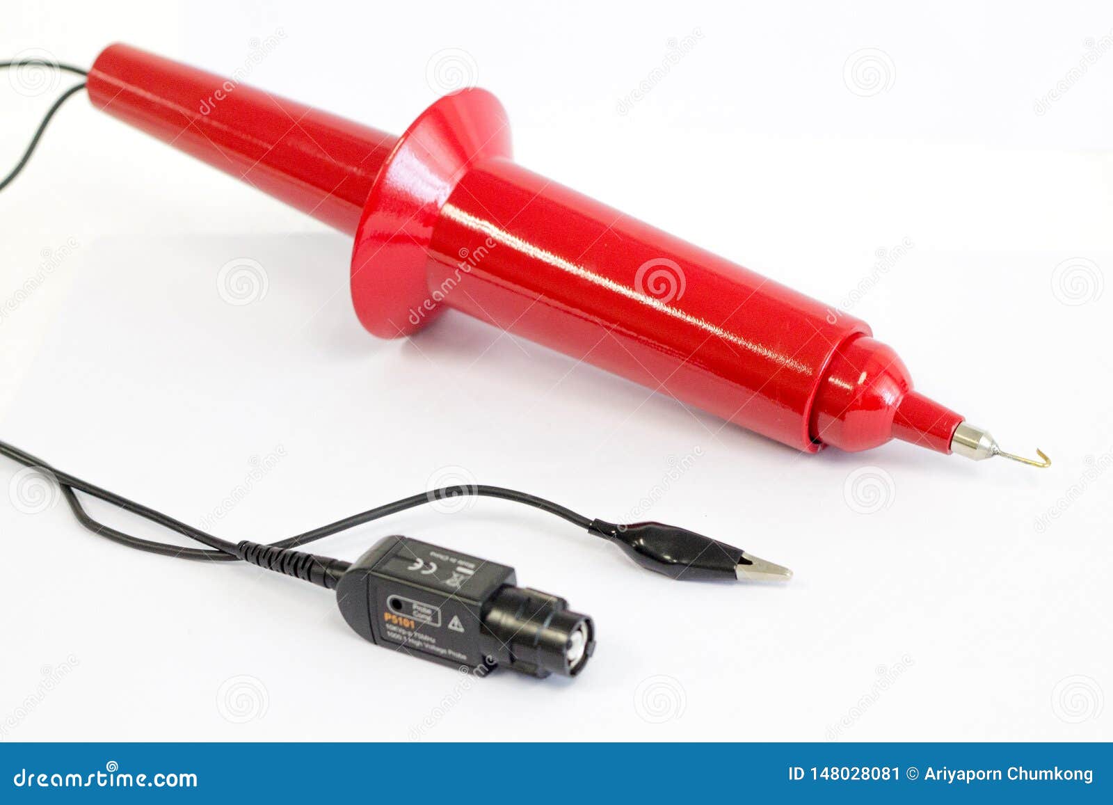 High Voltage Probe Equipment. Stock Image Image of range, measure