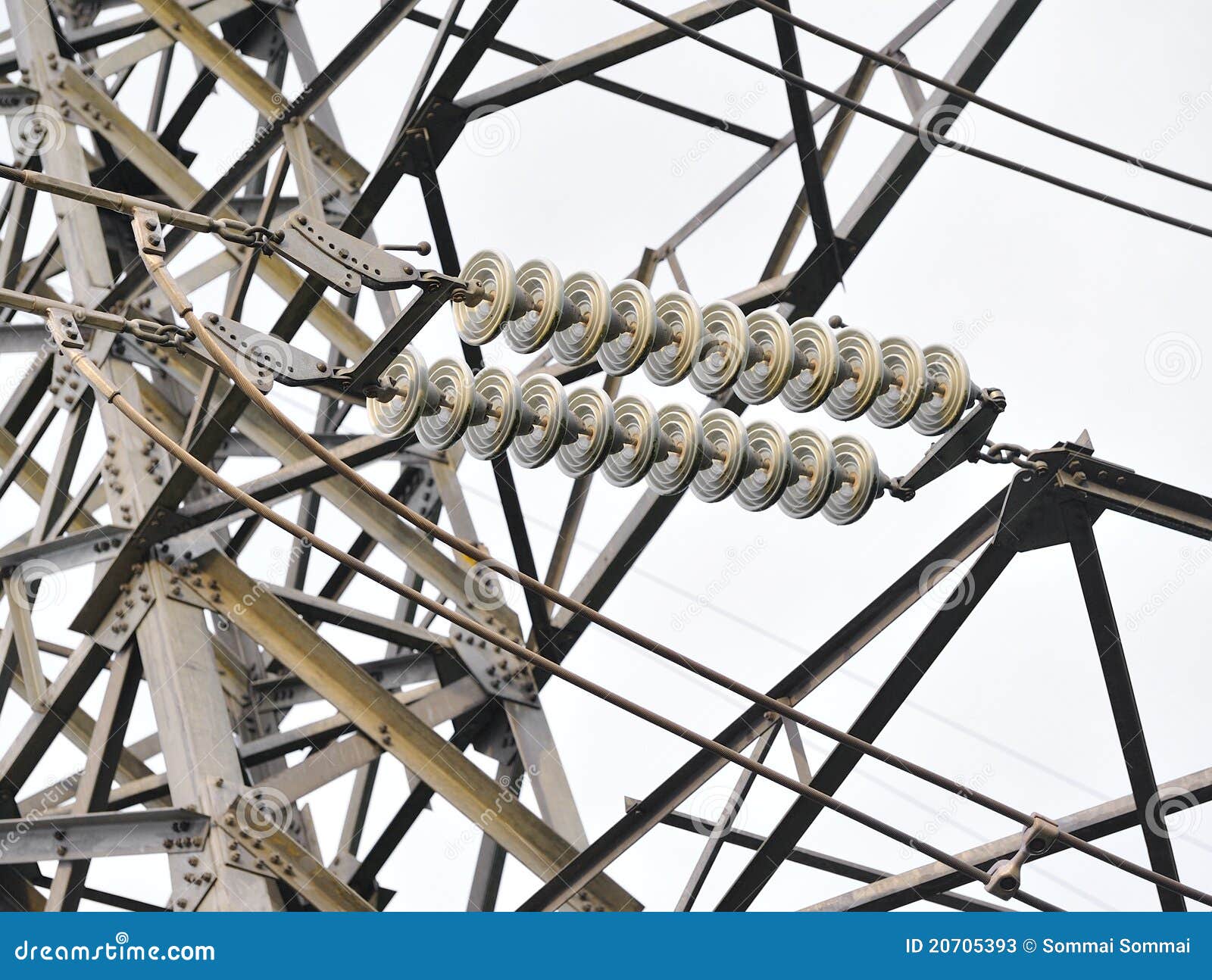 High Voltage Transmission Power Line Stock Photos Image 20705393