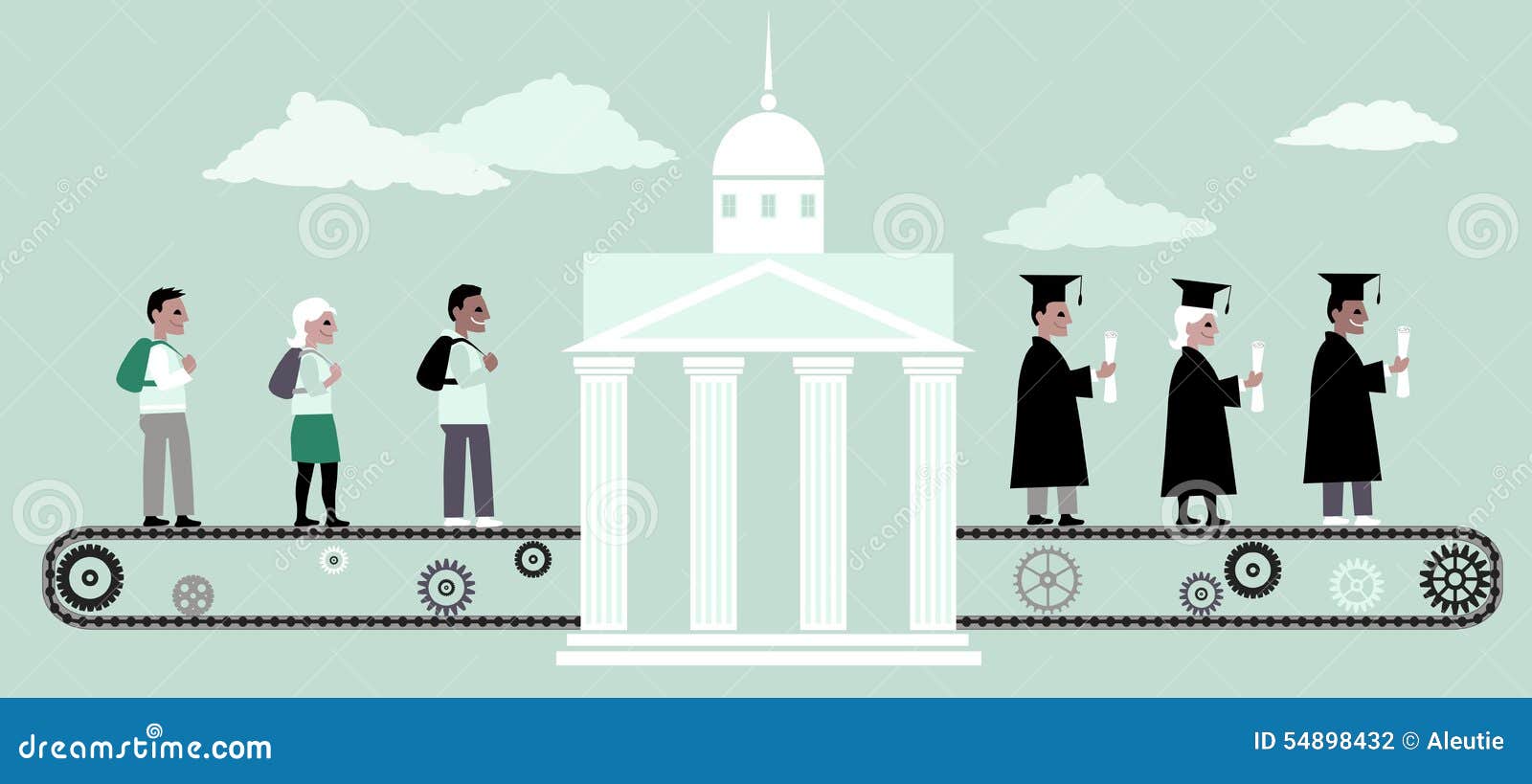Higher Education Machine Stock Vector - Image: 54898432 Higher Education Machine Stock Vector - Image: 54898432