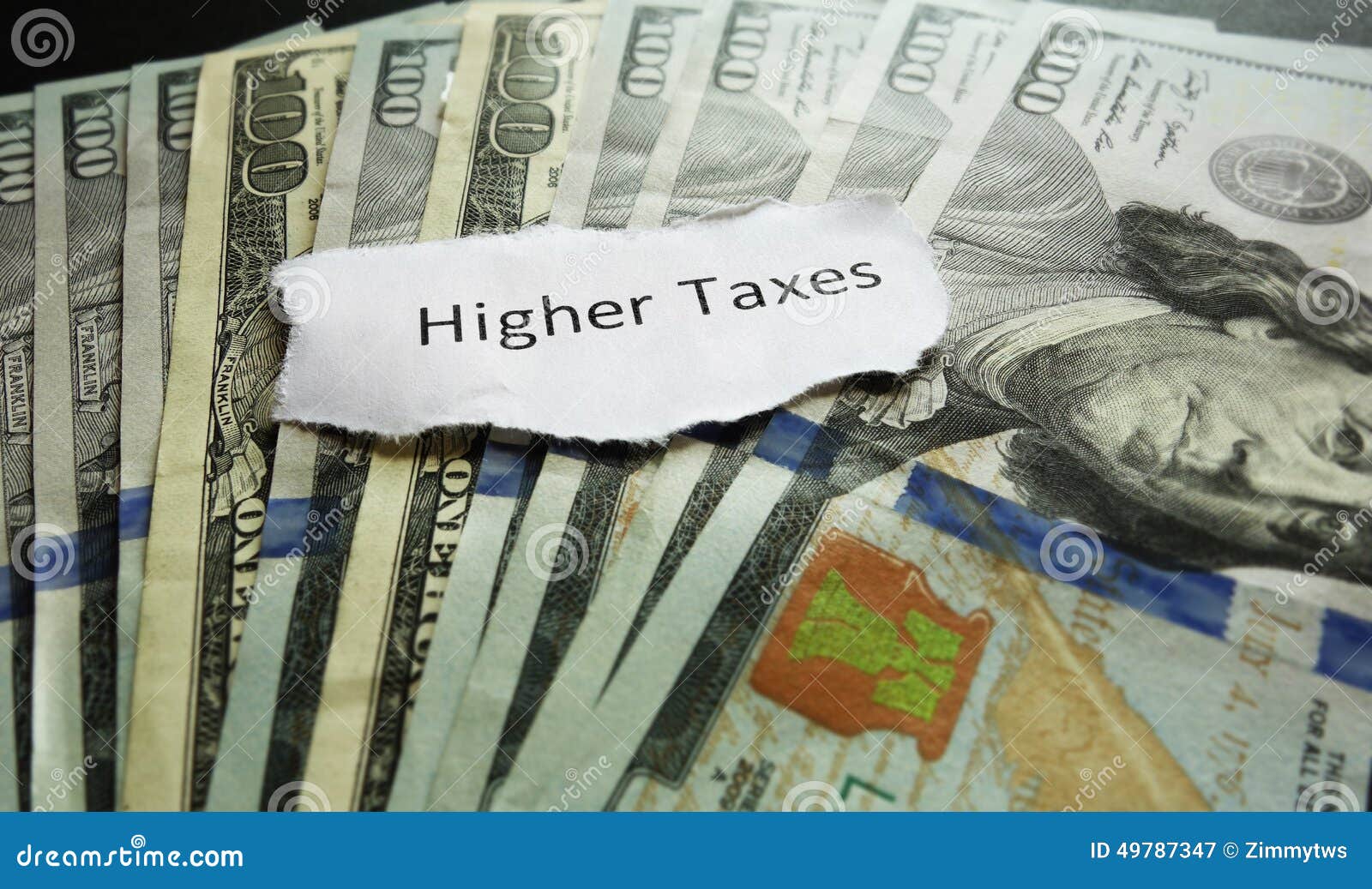 higher taxes