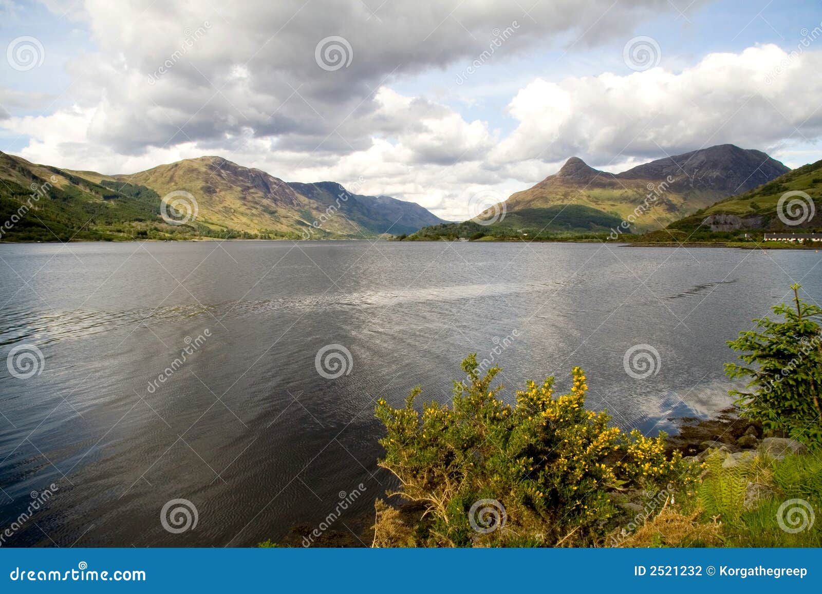 Highland Landscape stock photo. Image of terrain, tranquil - 2521232