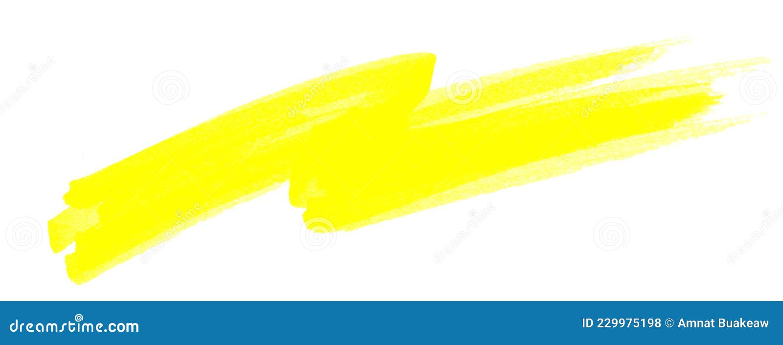 Highlight Pen Brush Yellow for Marker, Highlighter Brush Marking for