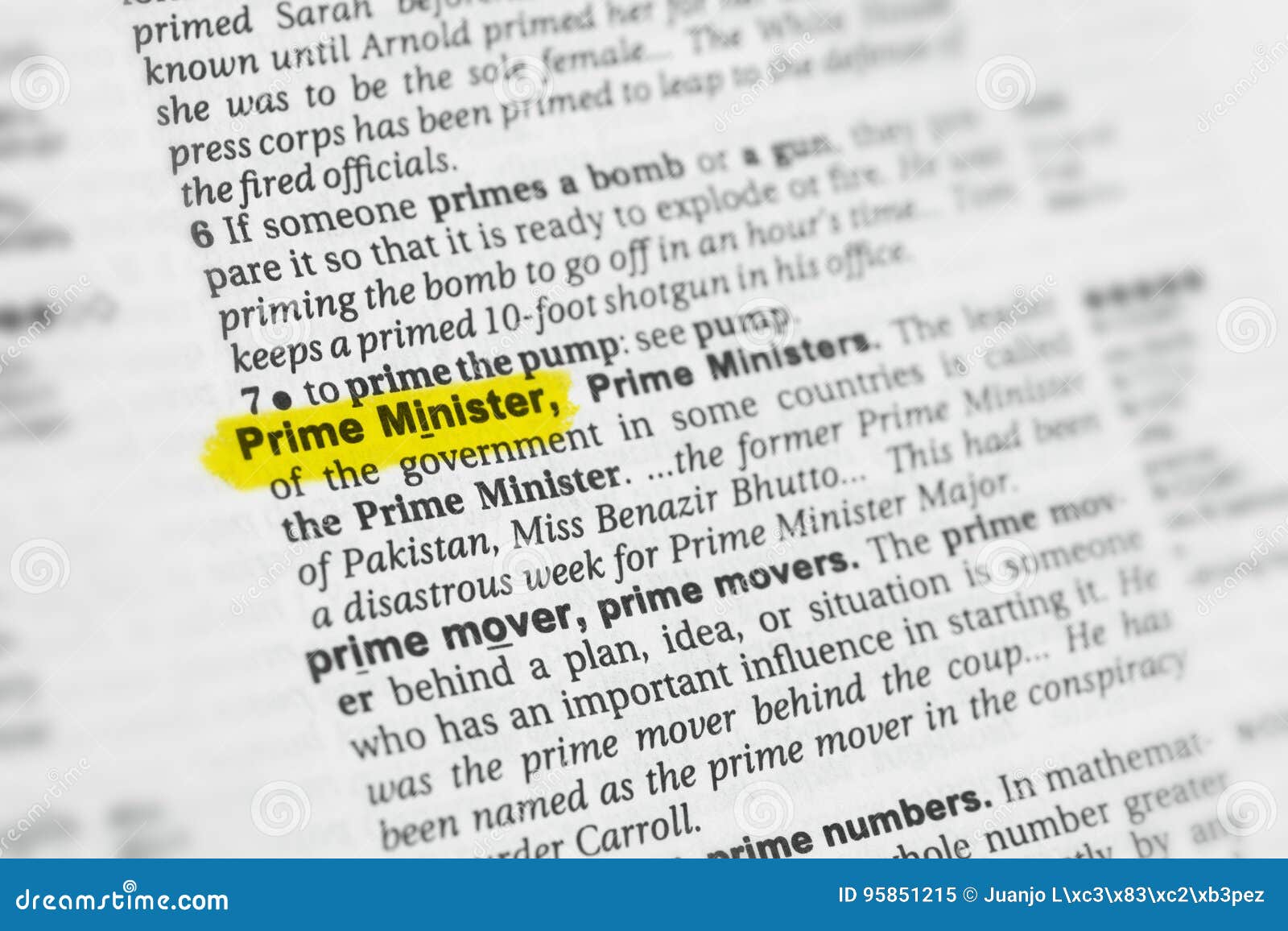 Highlighted English Word X22 Prime Minister X22 And Its Definition At The Dictionary Stock Image Image Of Concept Macro Highlighted English Word X22 Prime Minister X22 And Its Definition At The Dictionary Stock Image Image Of Concept Macro
