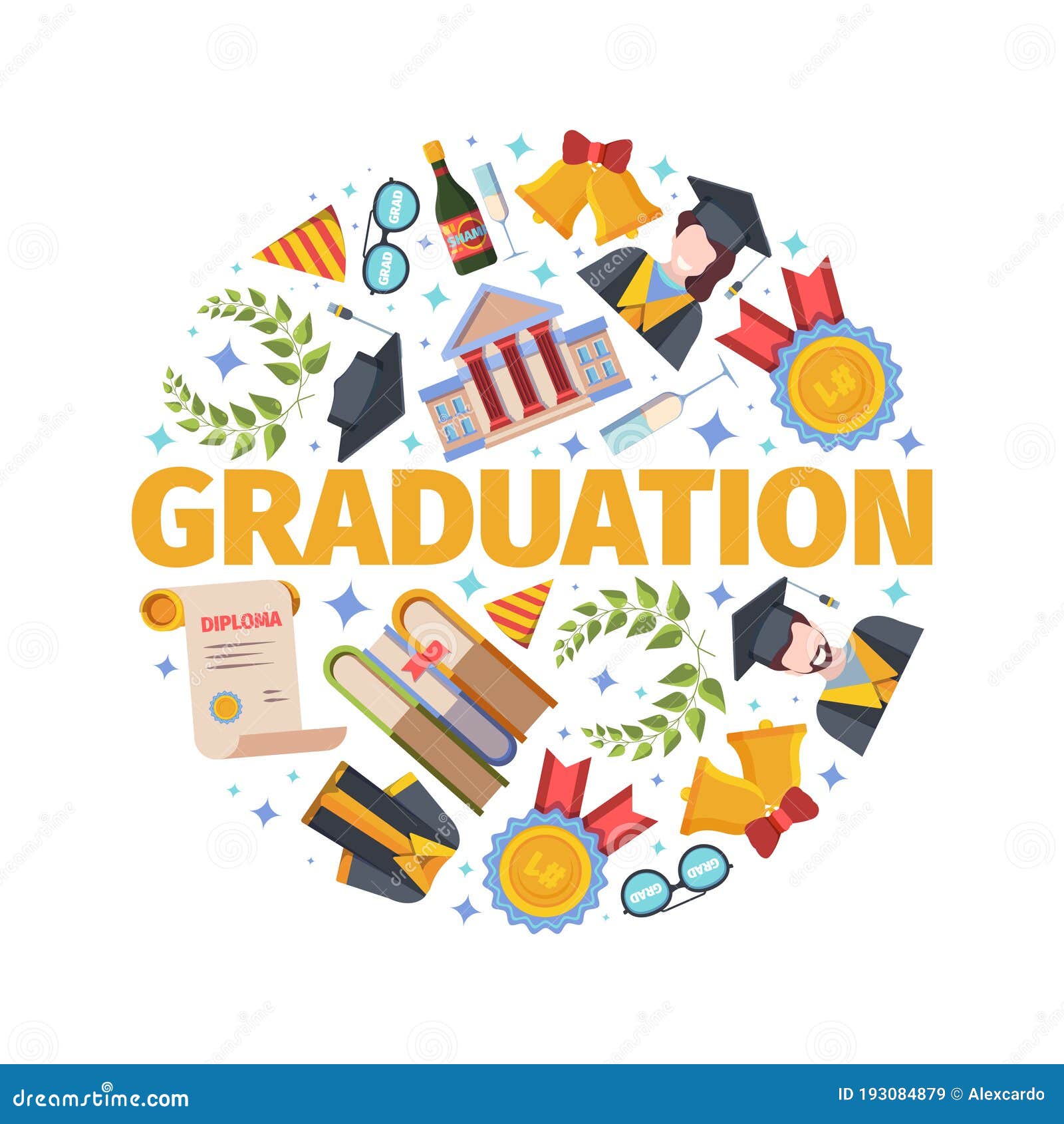 highly anticipated graduation concept. joyful holiday for new scientists and workers successful defense bachelors and