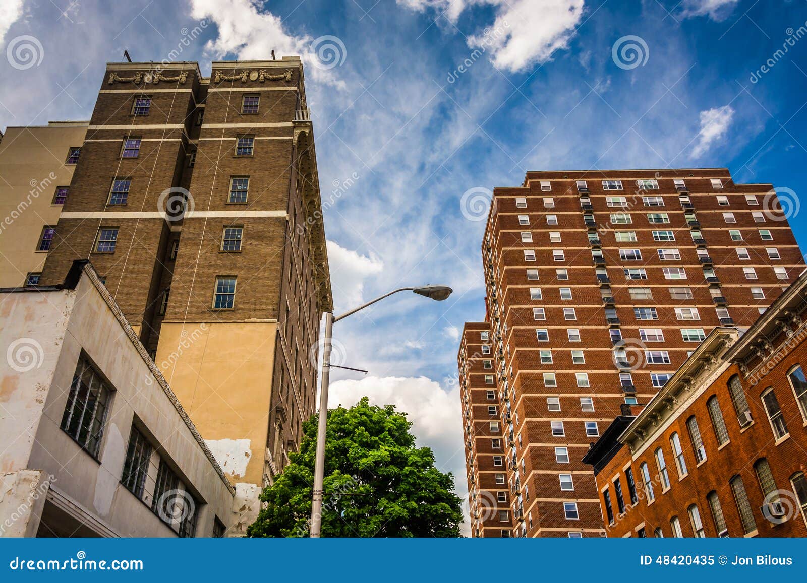highrises in baltimore, maryland.