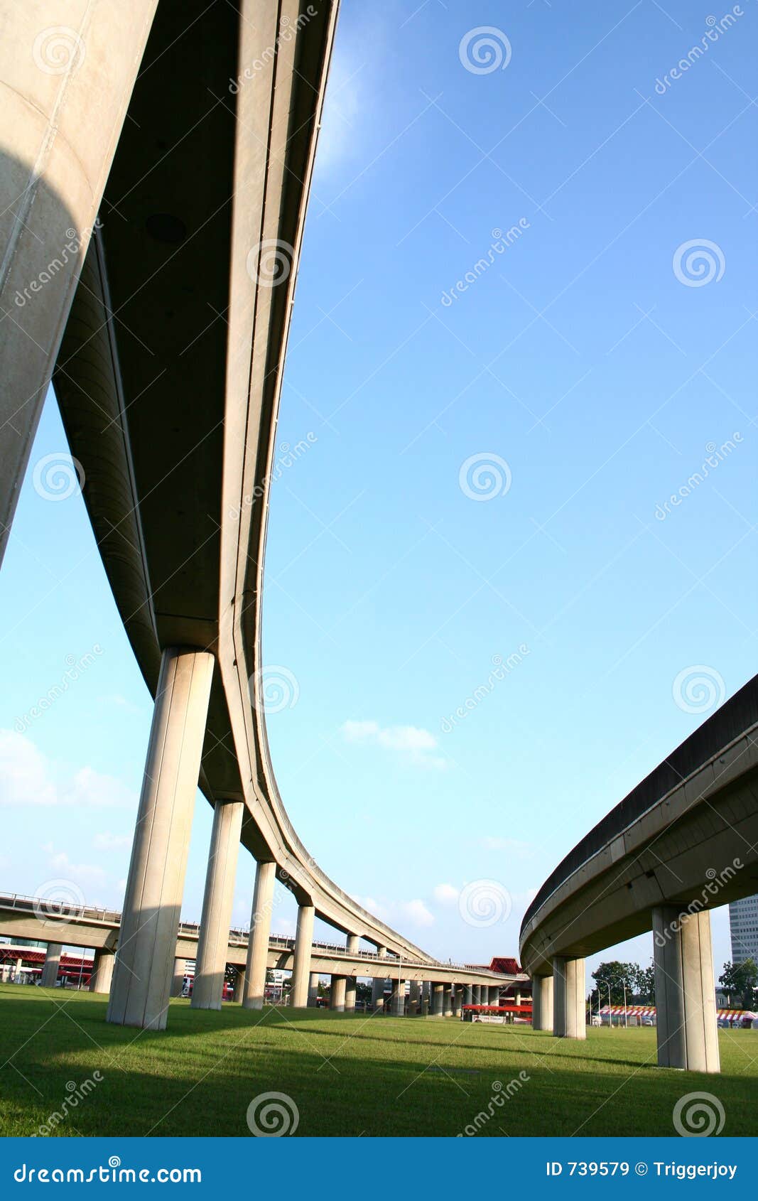 Highway intersections stock image. Image of city, urban - 739579