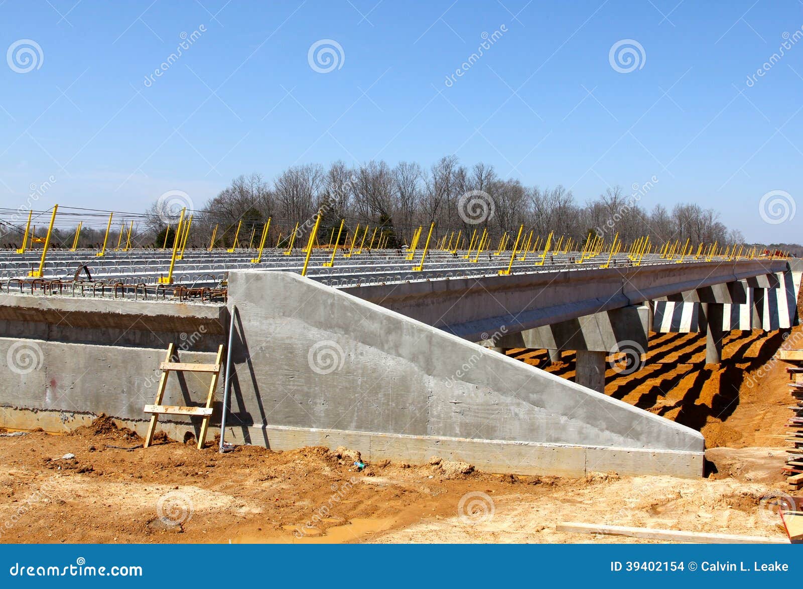 a highway under construction through the mississip