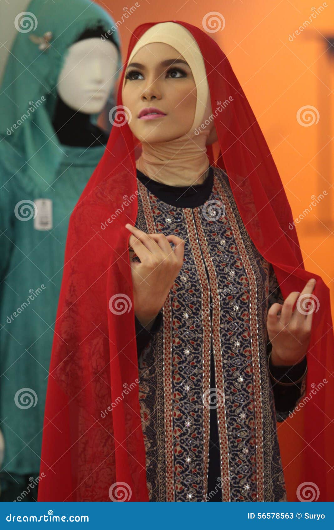 Hijab editorial stock photo Image of solo fashion model 
