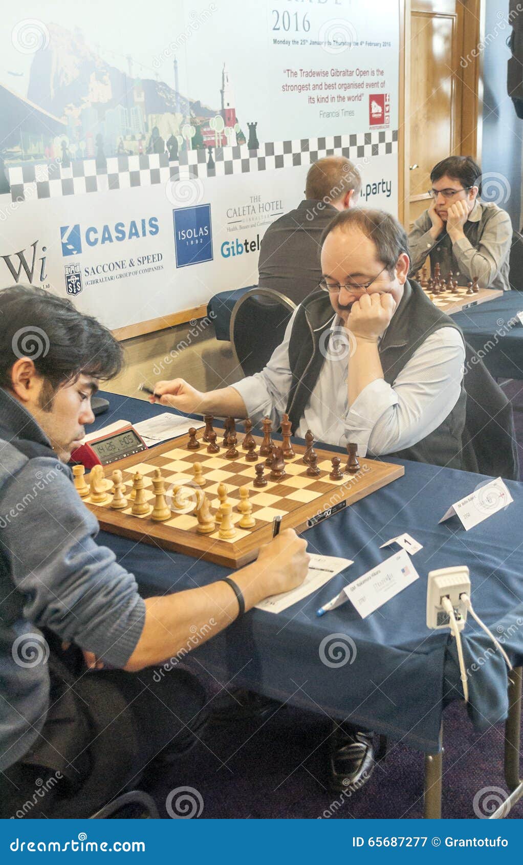 Hikaru Nakamura Usa During Fide Chess Editorial Stock Photo