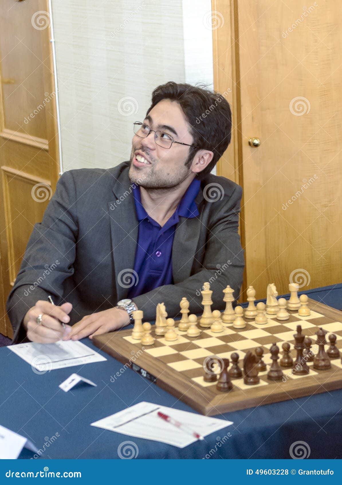 Hikaru Nakamura editorial photo. Image of battle, intellectual - 49608051