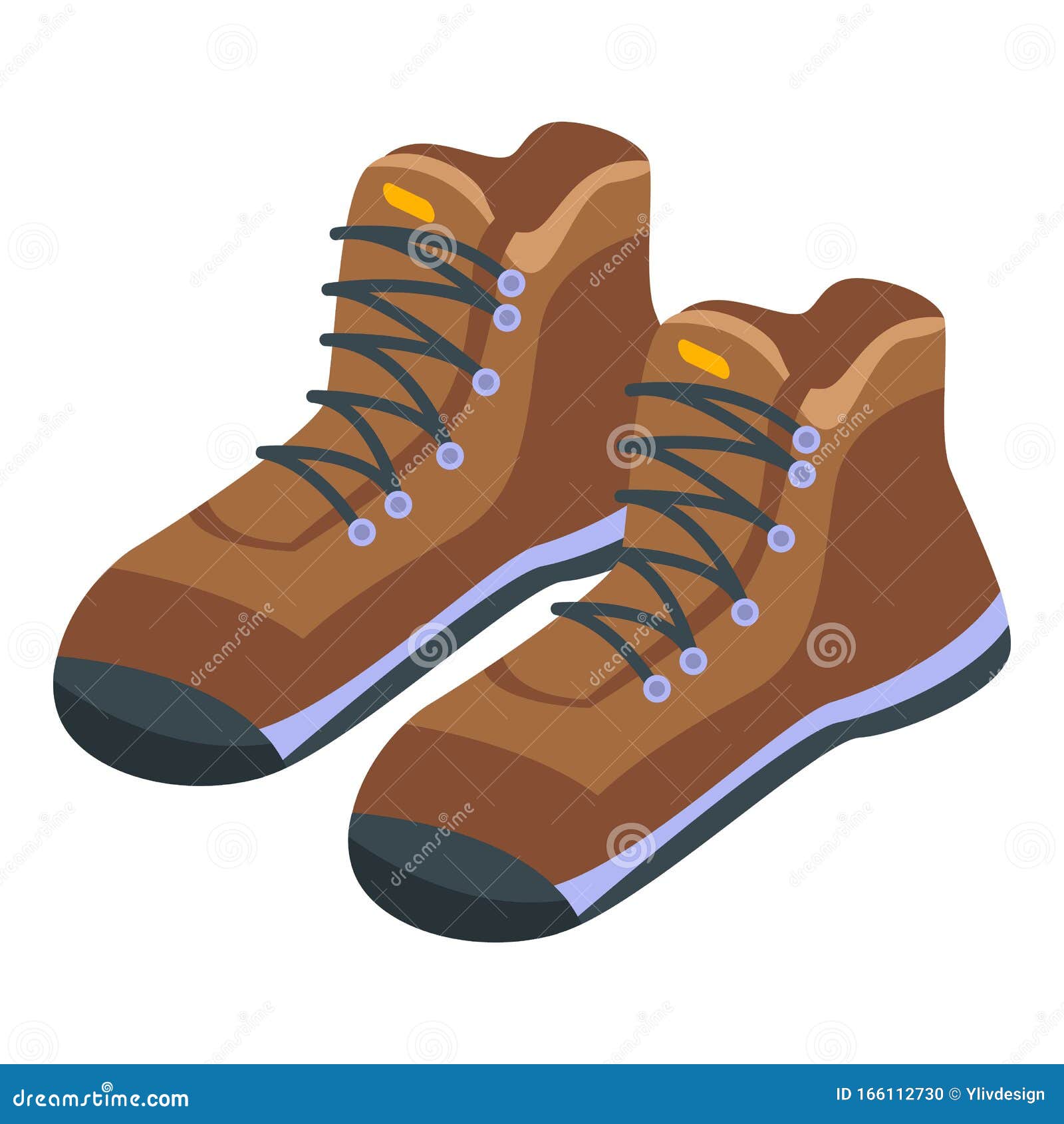 Hiking Boots Icon, Isometric Style Stock Vector - Illustration of ...