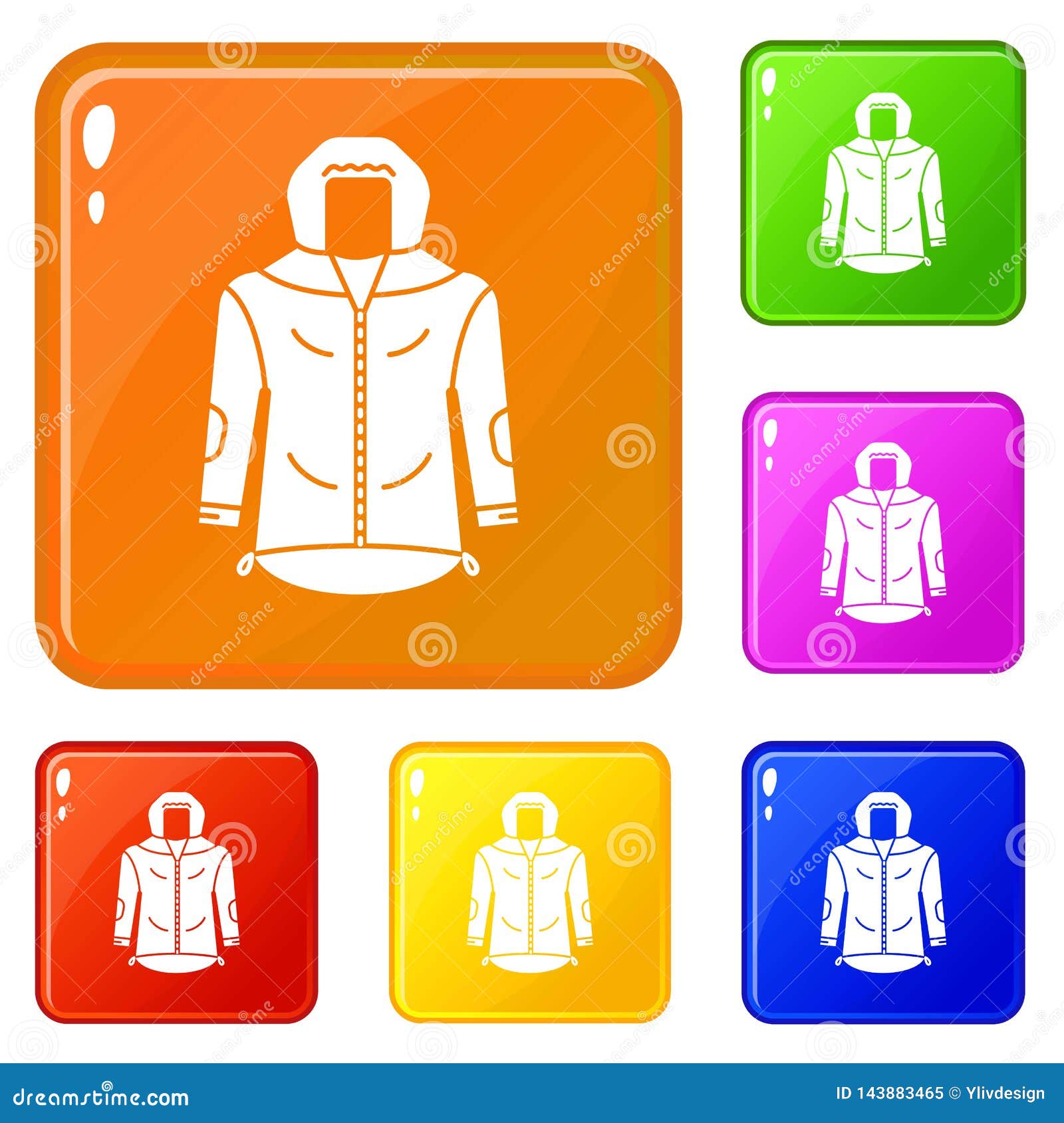 travel jacket icon